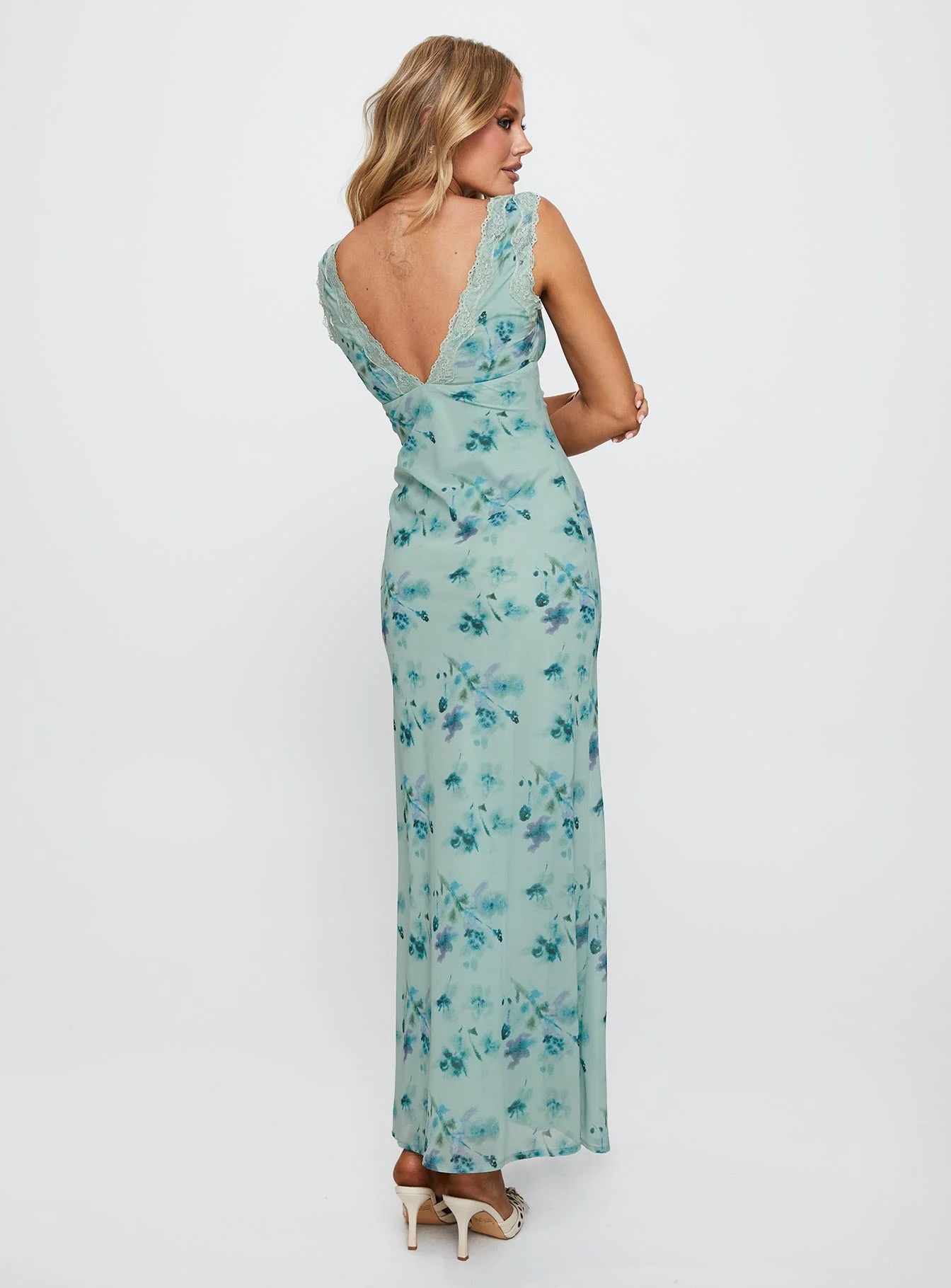 Liliya Floral Maxi Dress Multi - Image 4