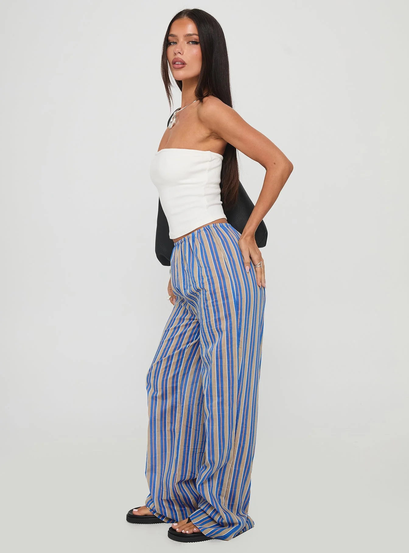 Limestone Pants Blue Multi - Image 3