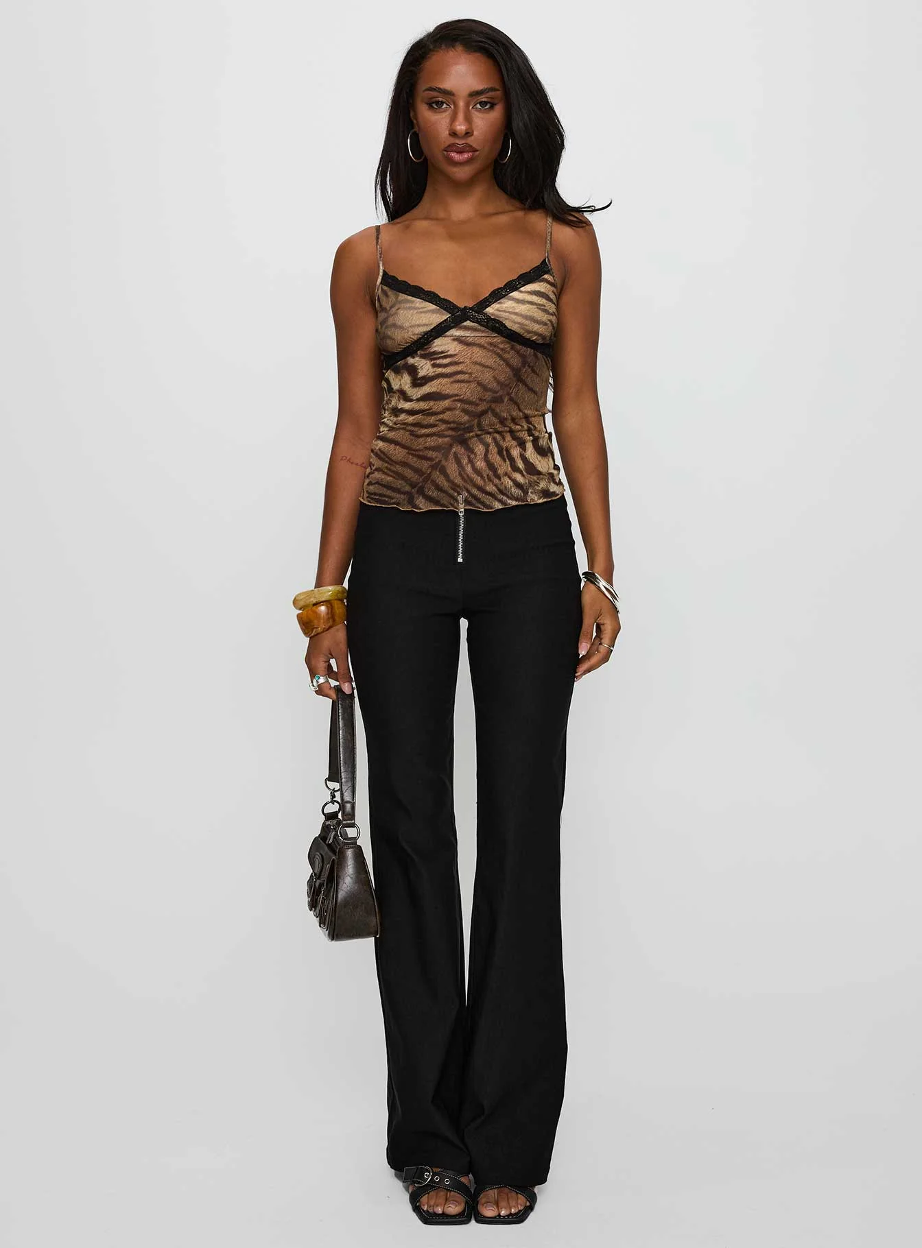 Lost In Translation Flared Pant Black - Image 7