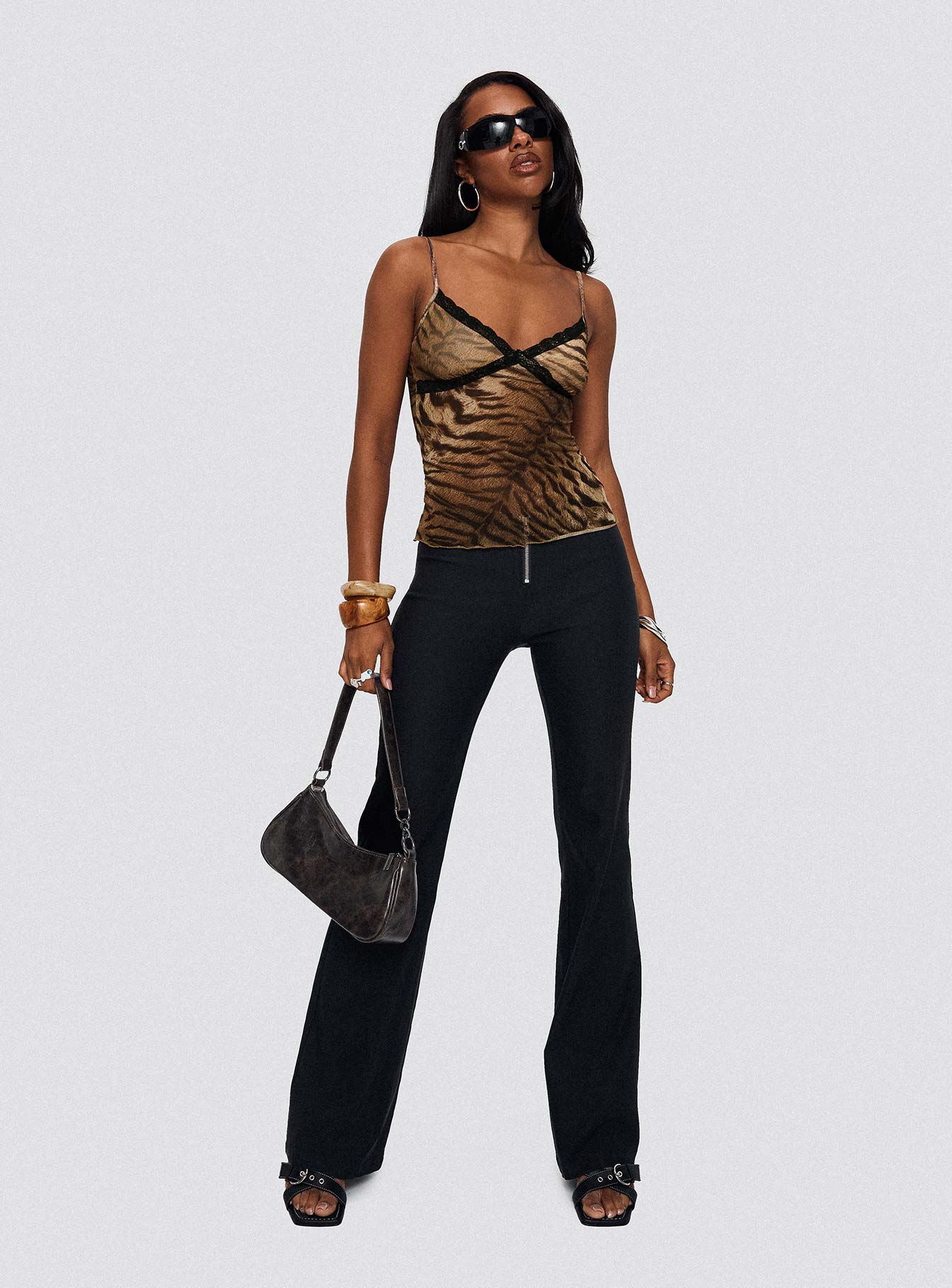 Lost In Translation Flared Pant Black - Image 9
