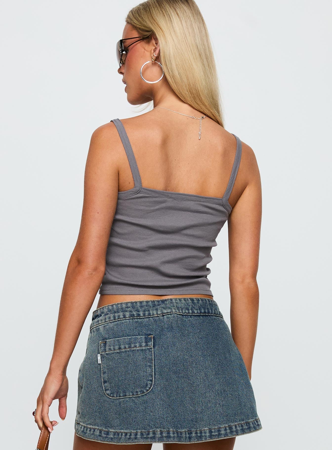Lucky Cowboy Top Grey - Image 4