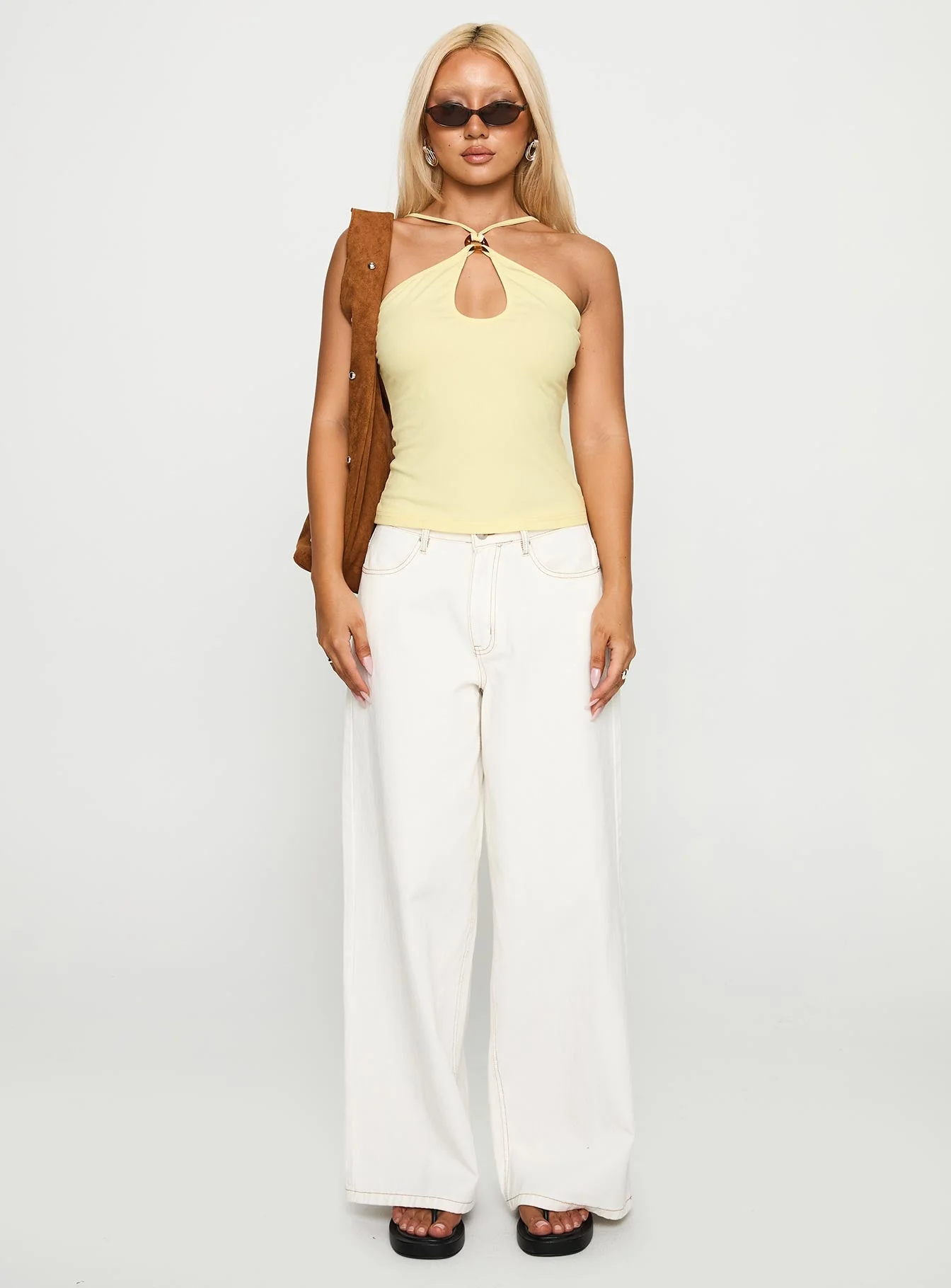 Luminarie Cut Out Top Lemon - Image 7