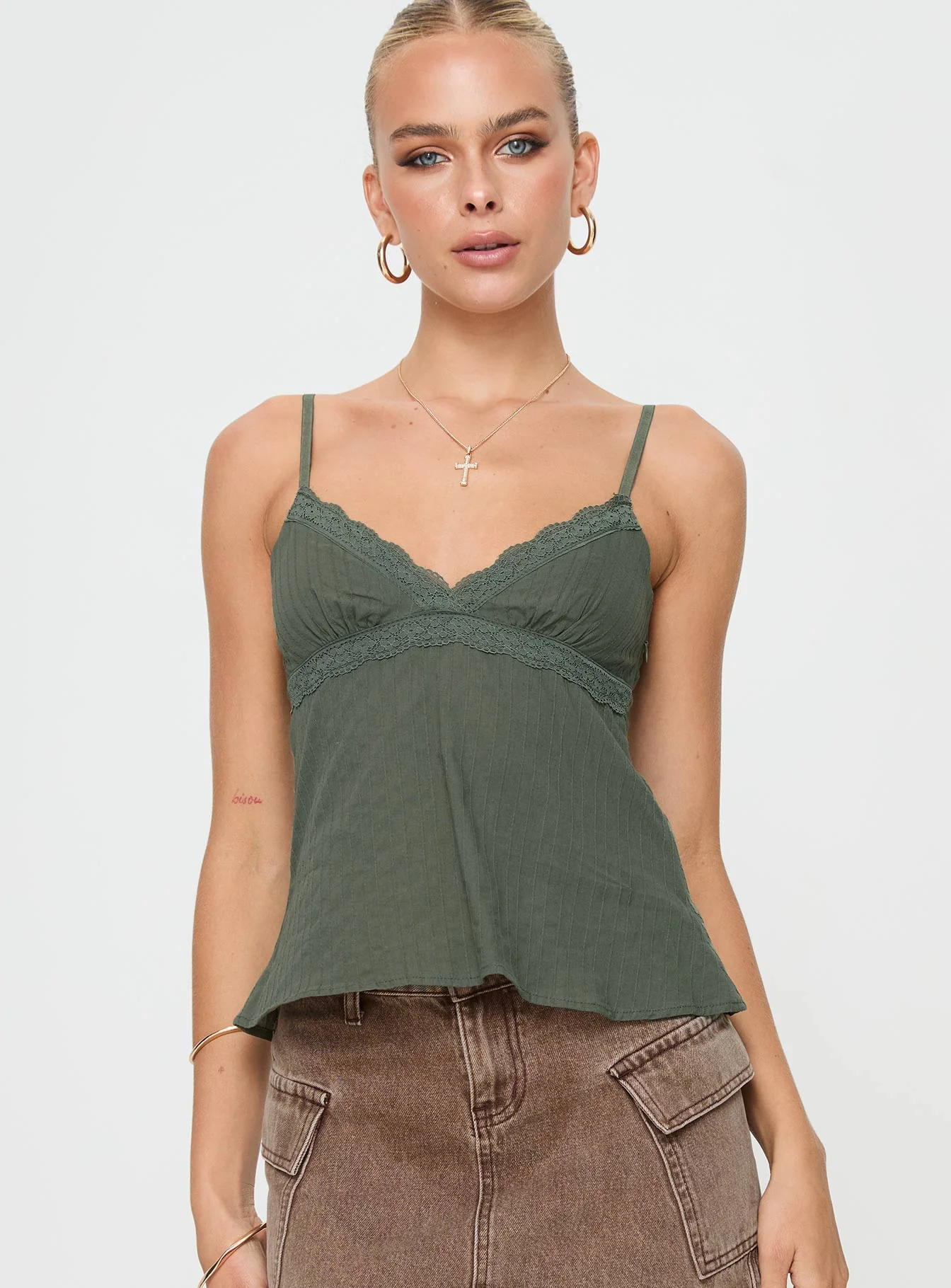 Lunya Top Green - Image 2