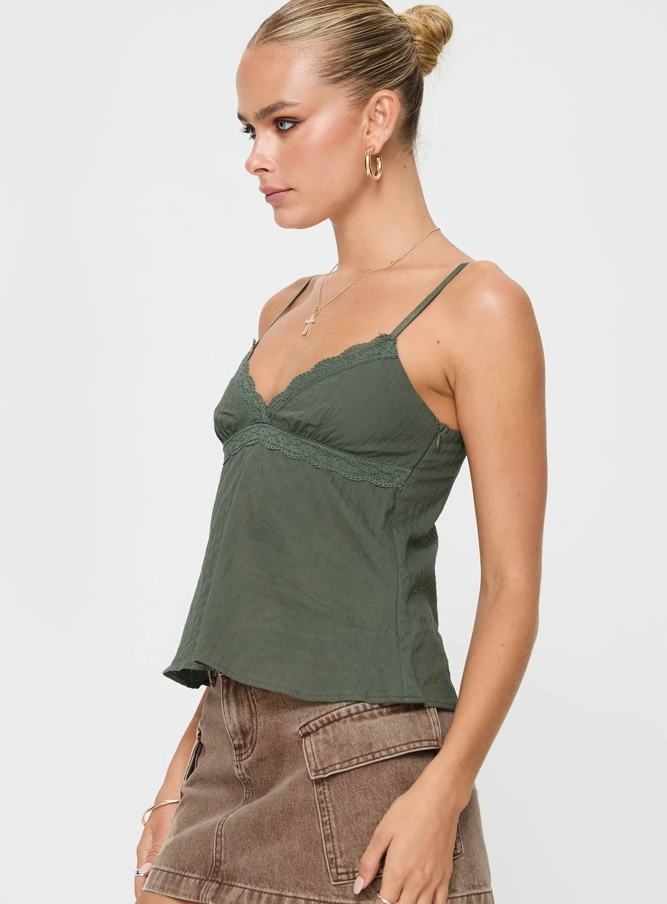 Lunya Top Green - Image 4
