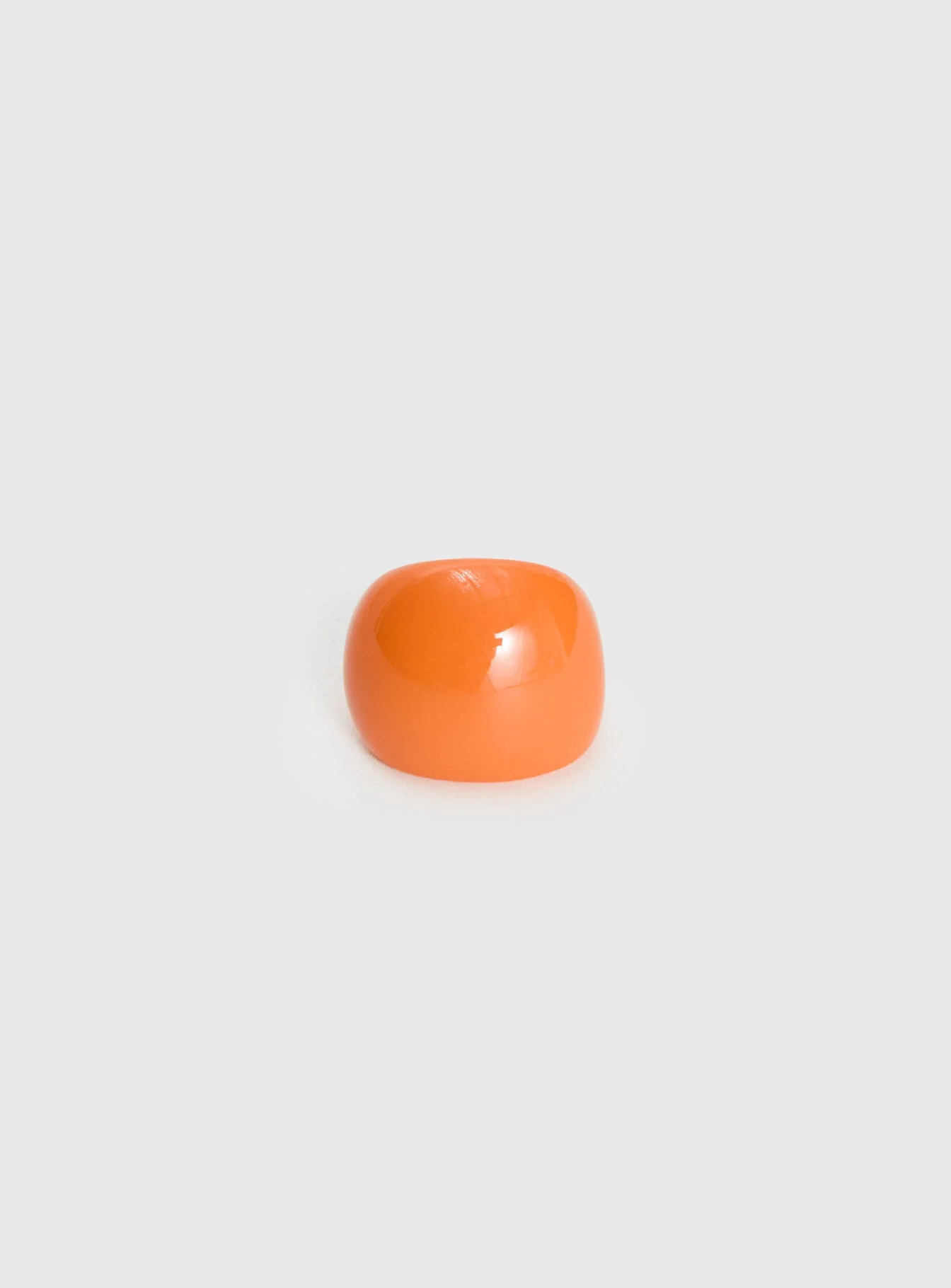 Lylah Statement Ring Orange - Image 2