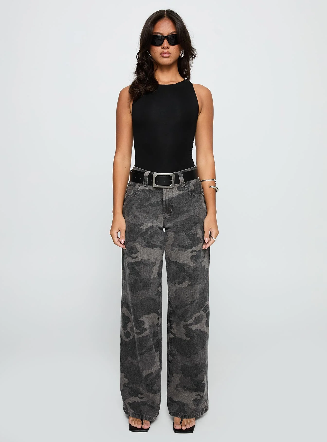 Majesty Tie Back Bodysuit Black - Image 7