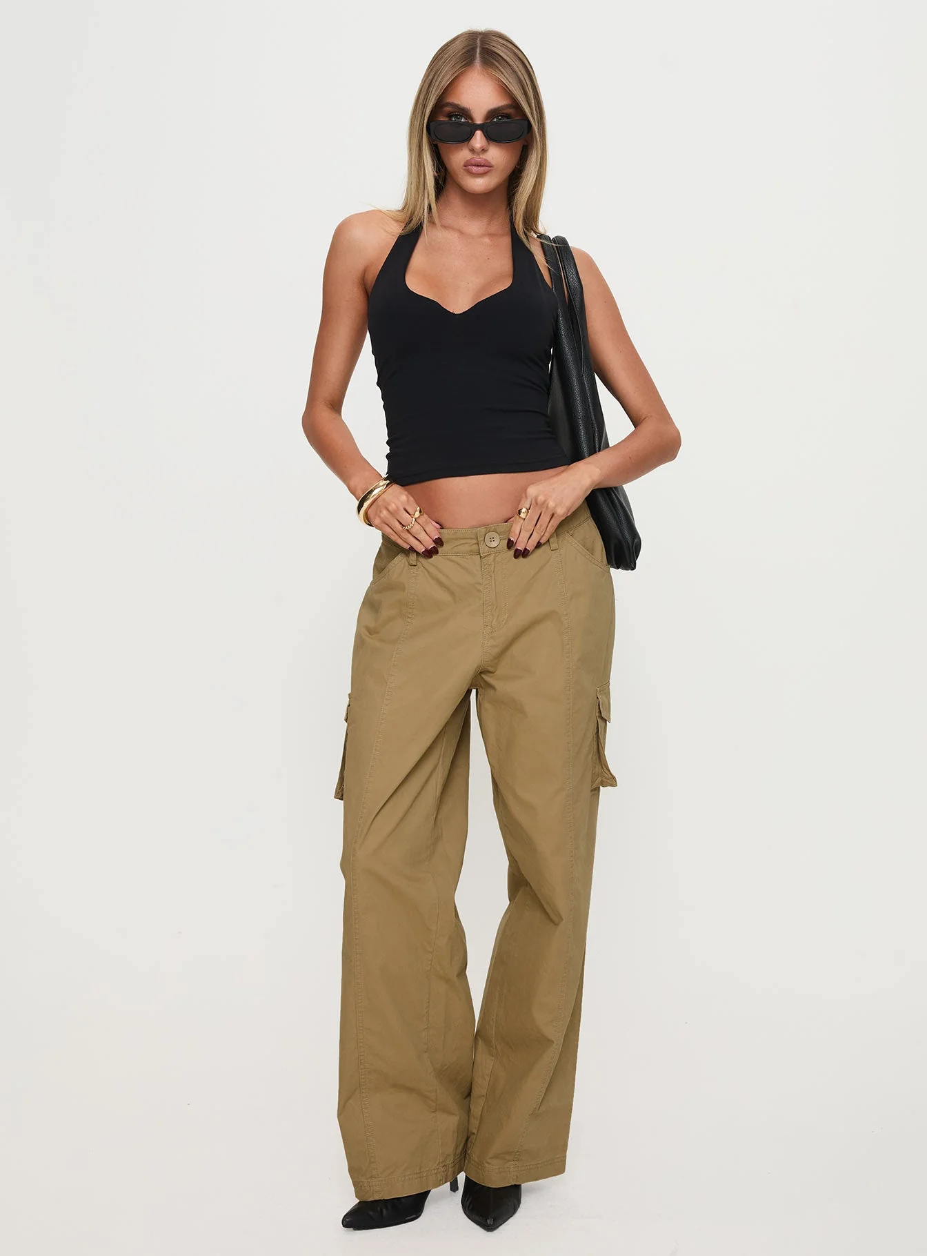 Major General Cargo Pant Taupe - Image 2