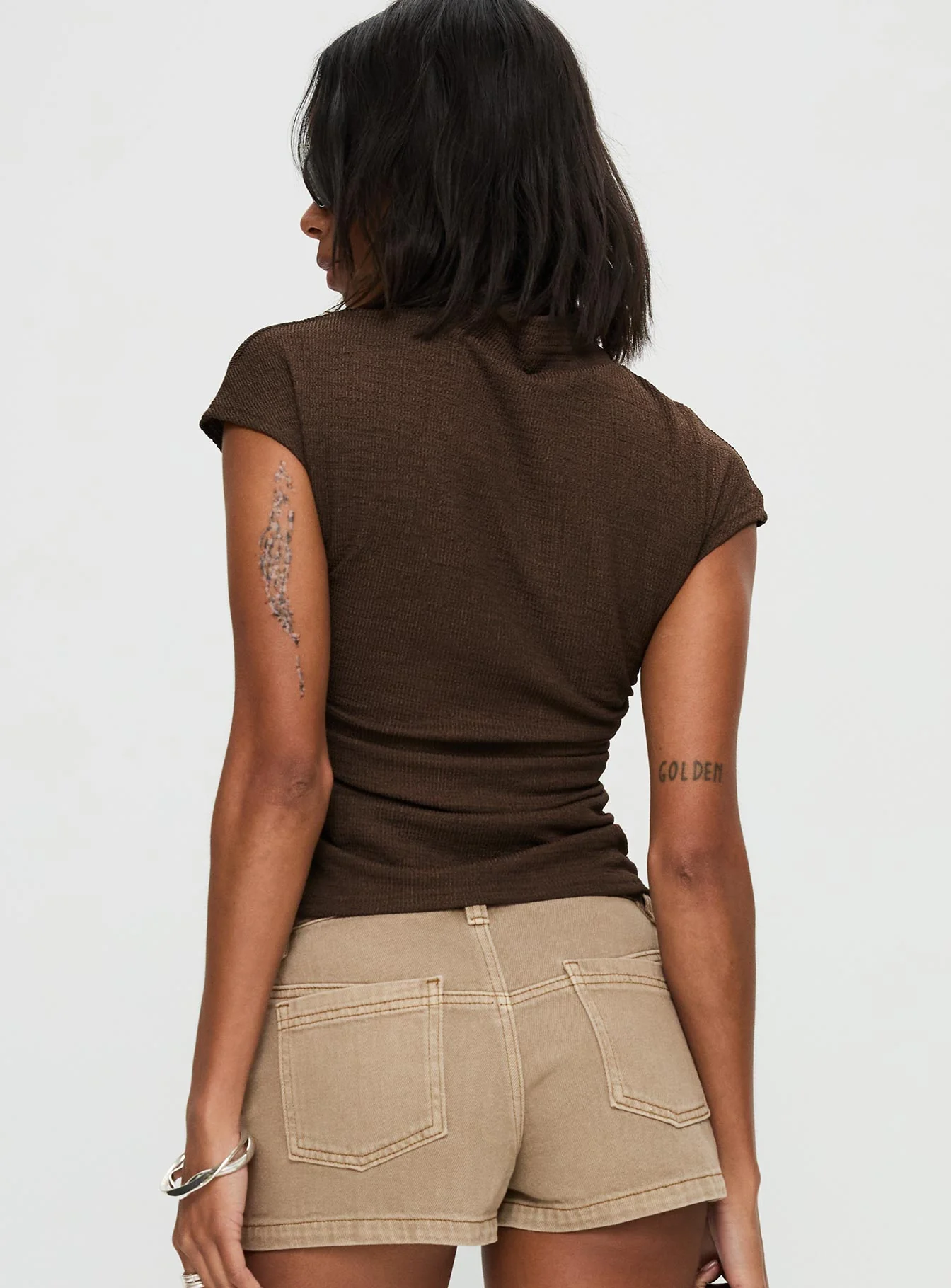 Make A Plan Top Brown - Image 5