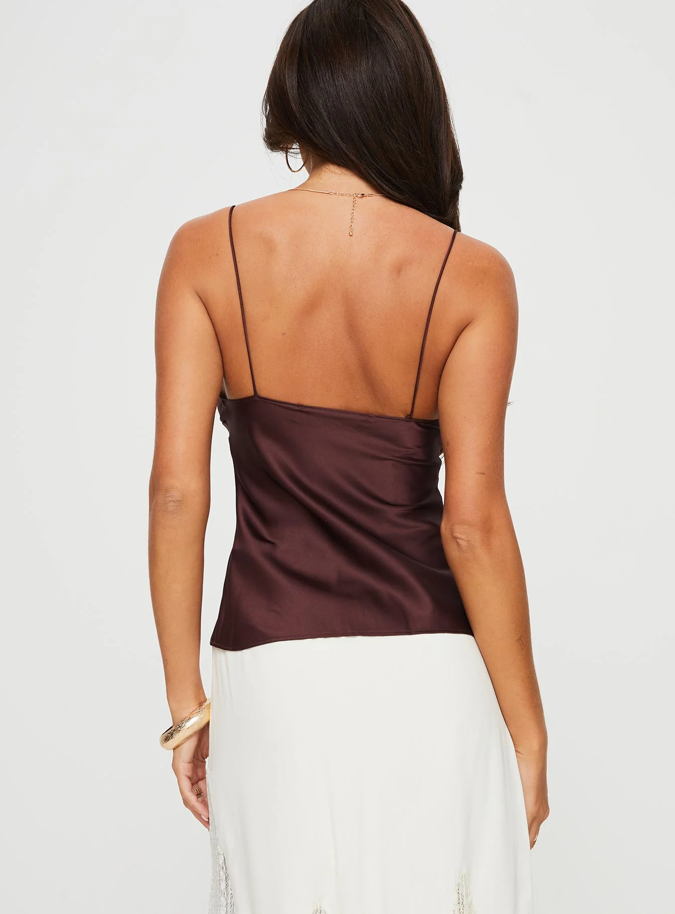 Mariah Cami Top Brown - Image 5