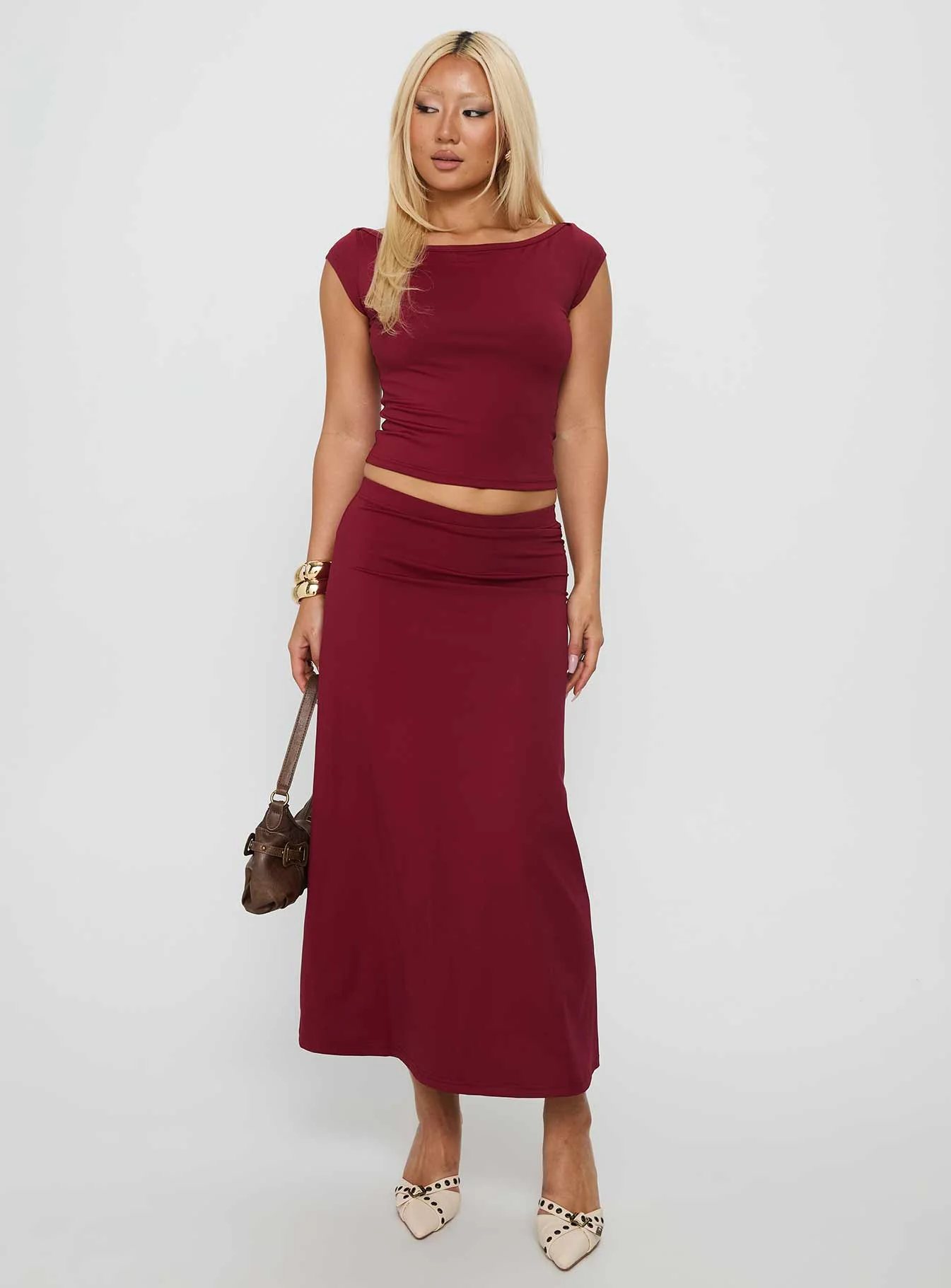 Maristela Set Red