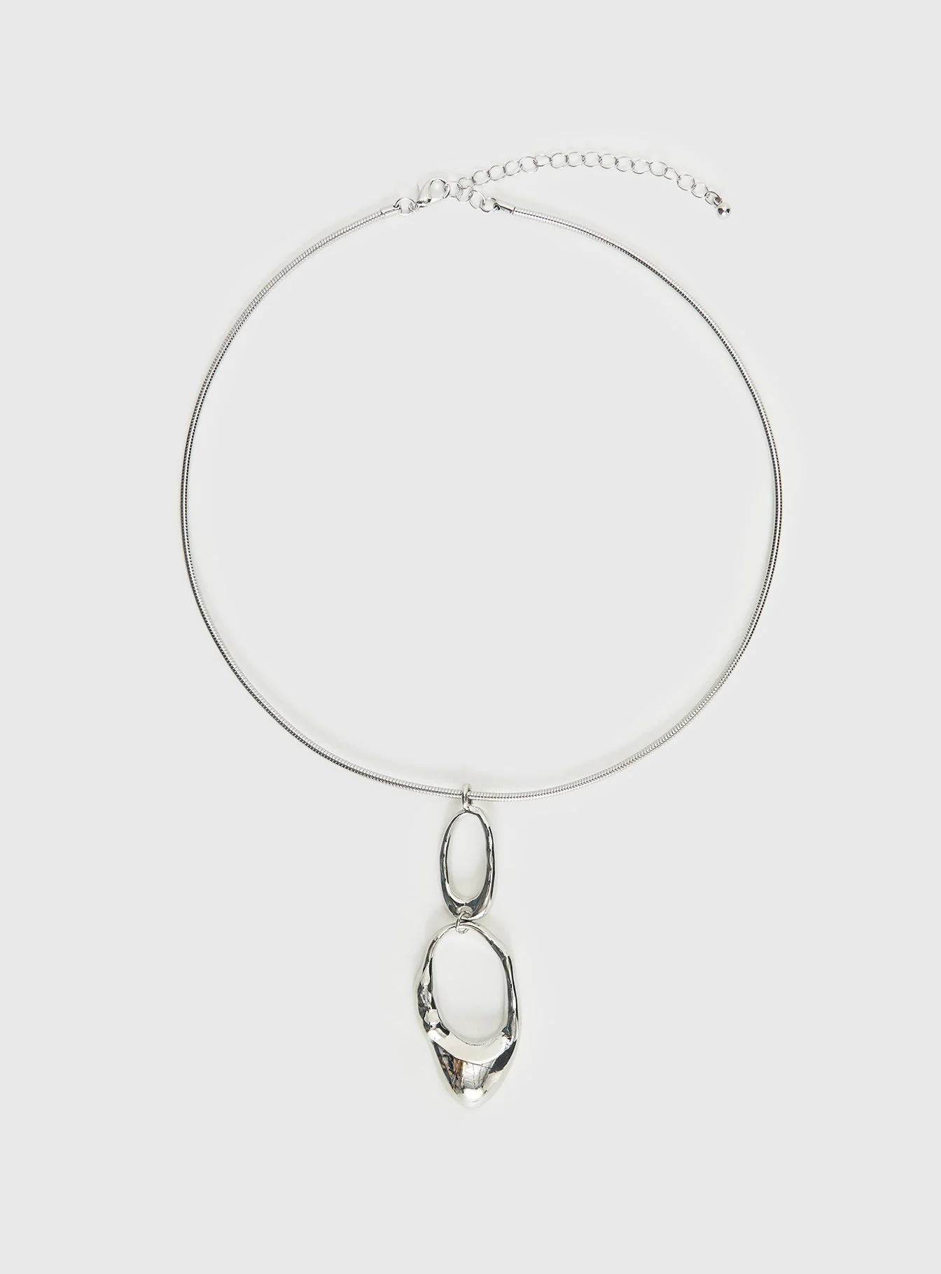 Marivella Pendant Necklace Silver - Image 2