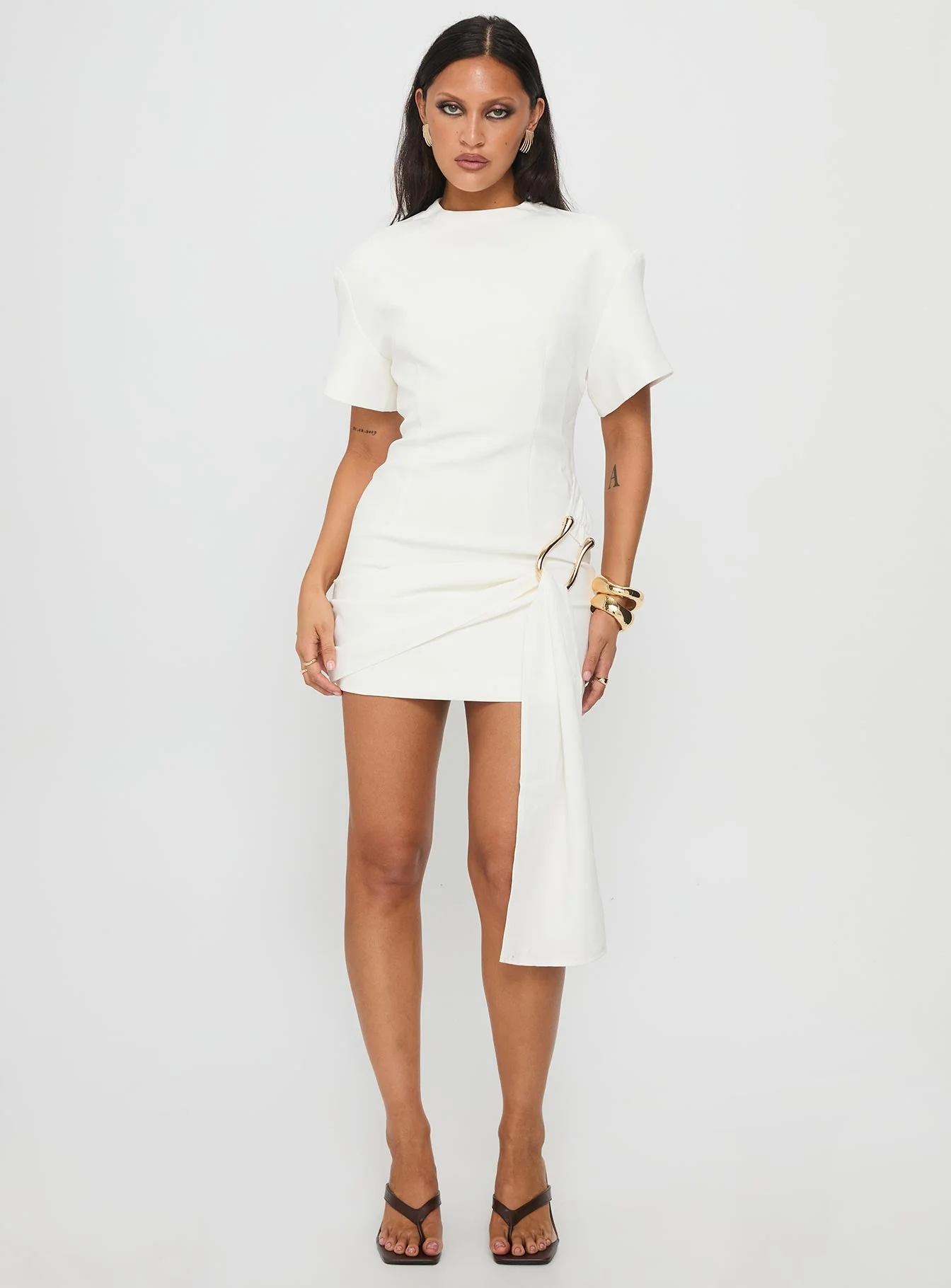 Martini Mini Dress Porcelain - Image 2