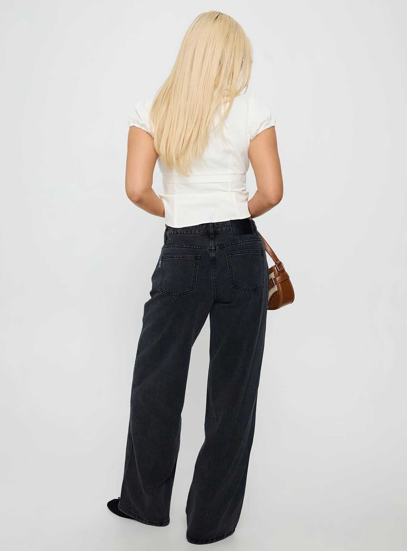 Maryanne Mid Rise Relaxed Jeans Washed Grey - Image 5