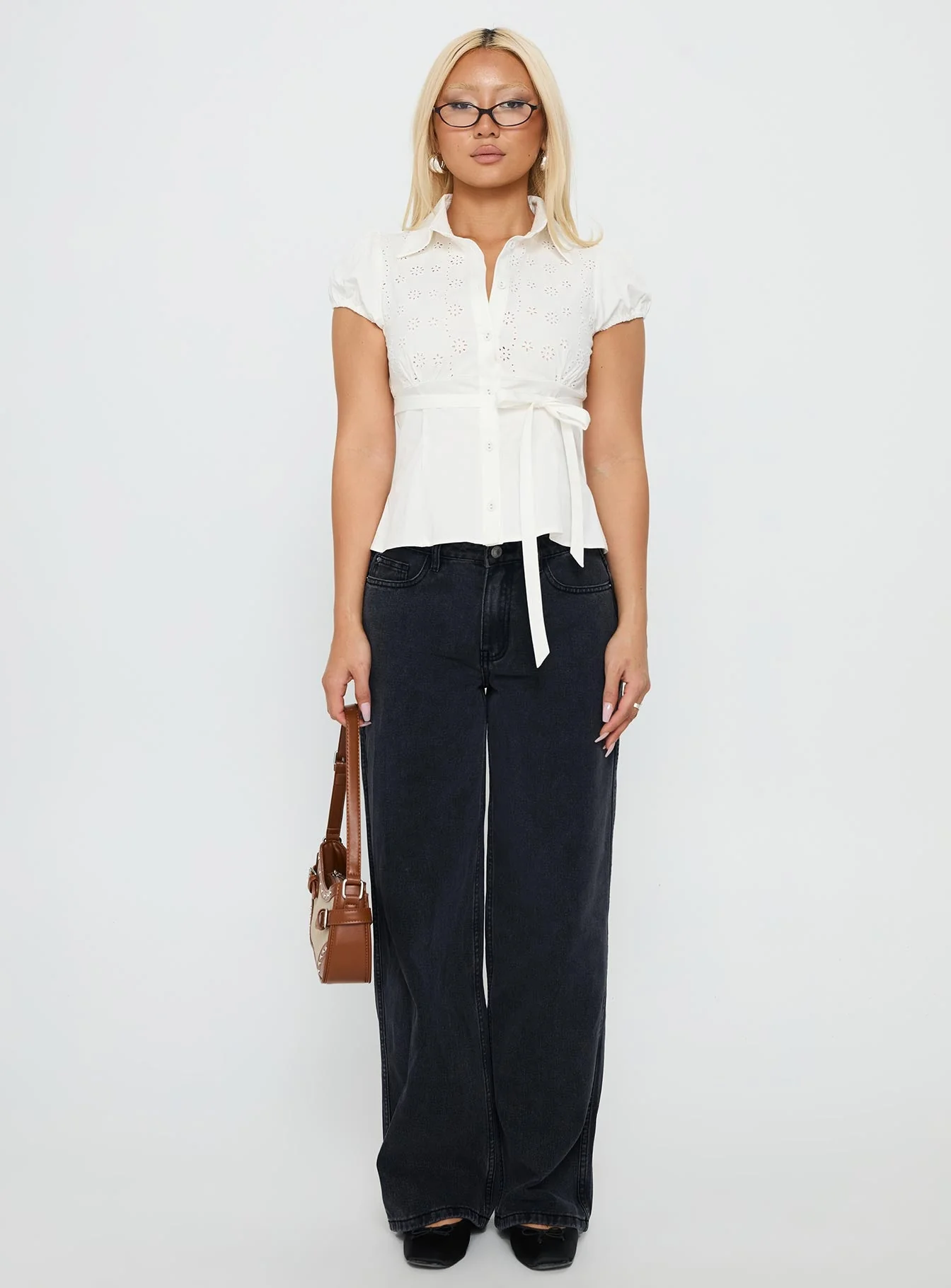 Maryanne Mid Rise Relaxed Jeans Washed Grey - Image 7