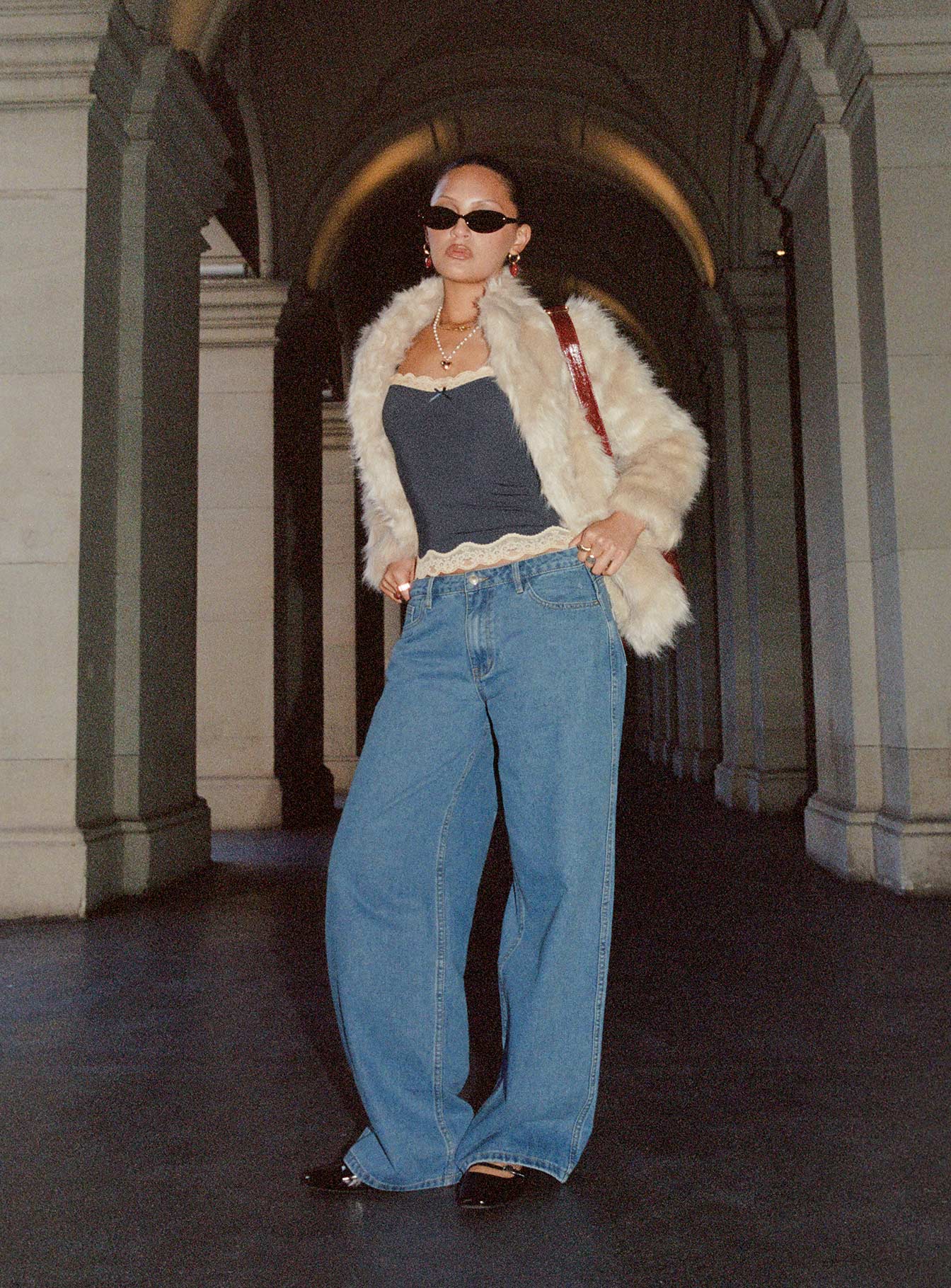 Maryanne Mid Rise Relaxed Jeans Mid Wash Denim Tall - Image 6