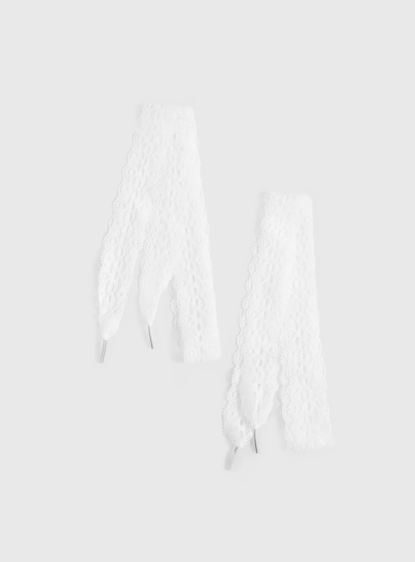 Masonne Lace Shoelaces White - Image 2