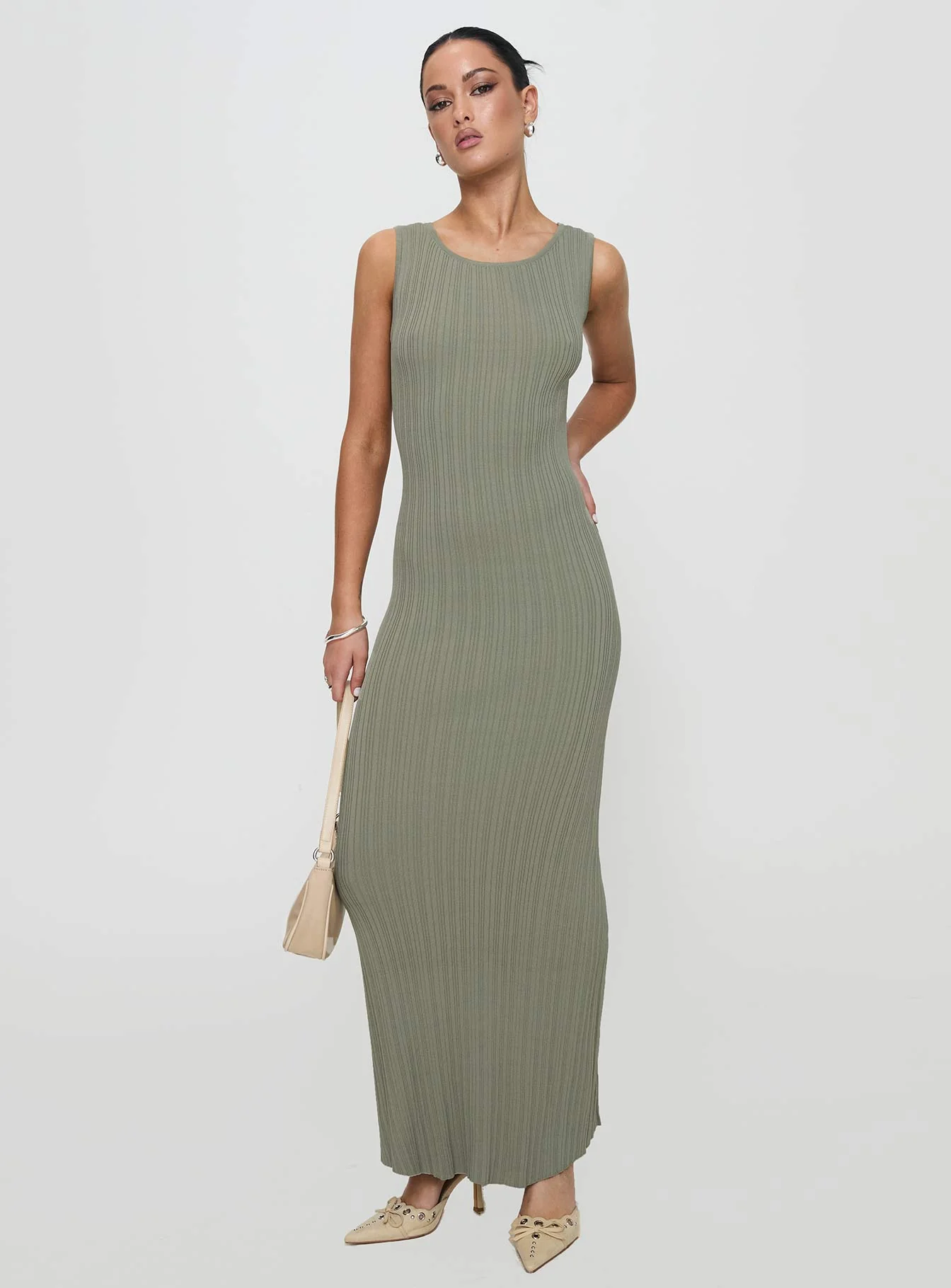 Mayok Maxi Dress Sage - Image 2