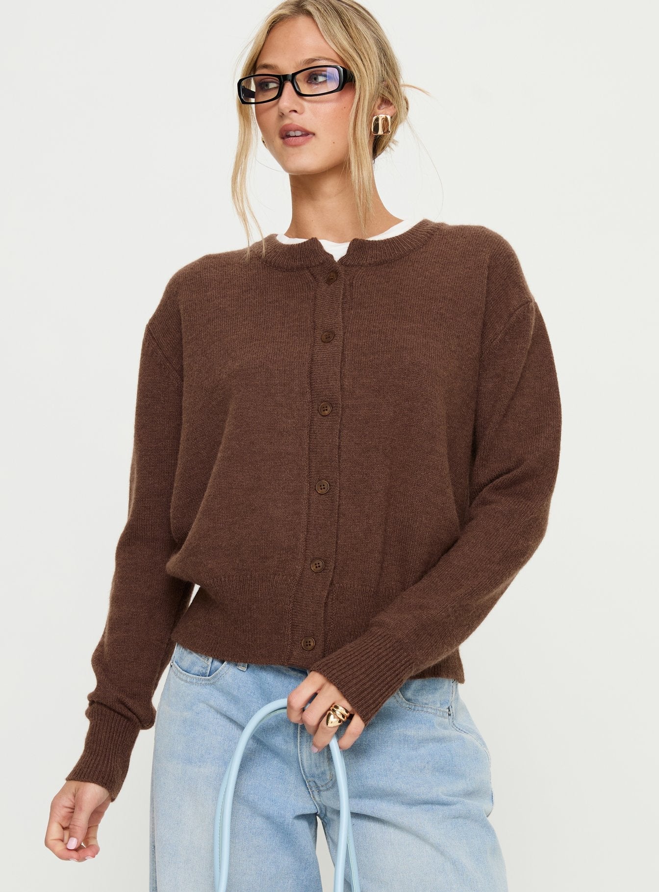 Melancholia Cardigan Chocolate - Image 2