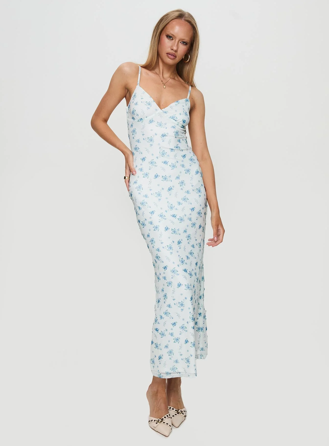 Mellieha Maxi Dress Multi Floral - Image 2