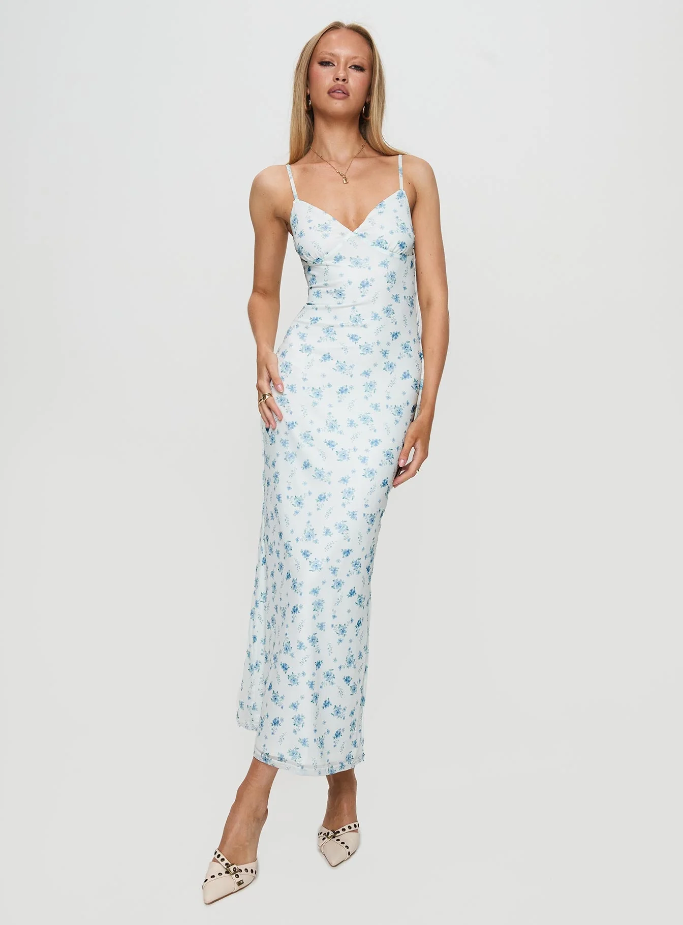 Mellieha Maxi Dress Multi Floral - Image 3