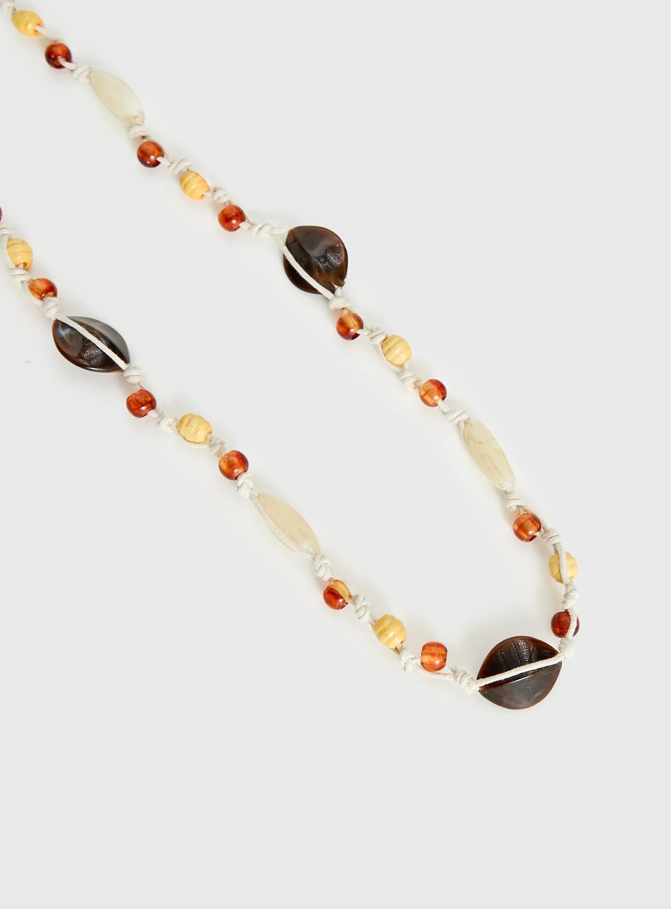 Melvena Bead Detail Woven Belt Multi - Image 3