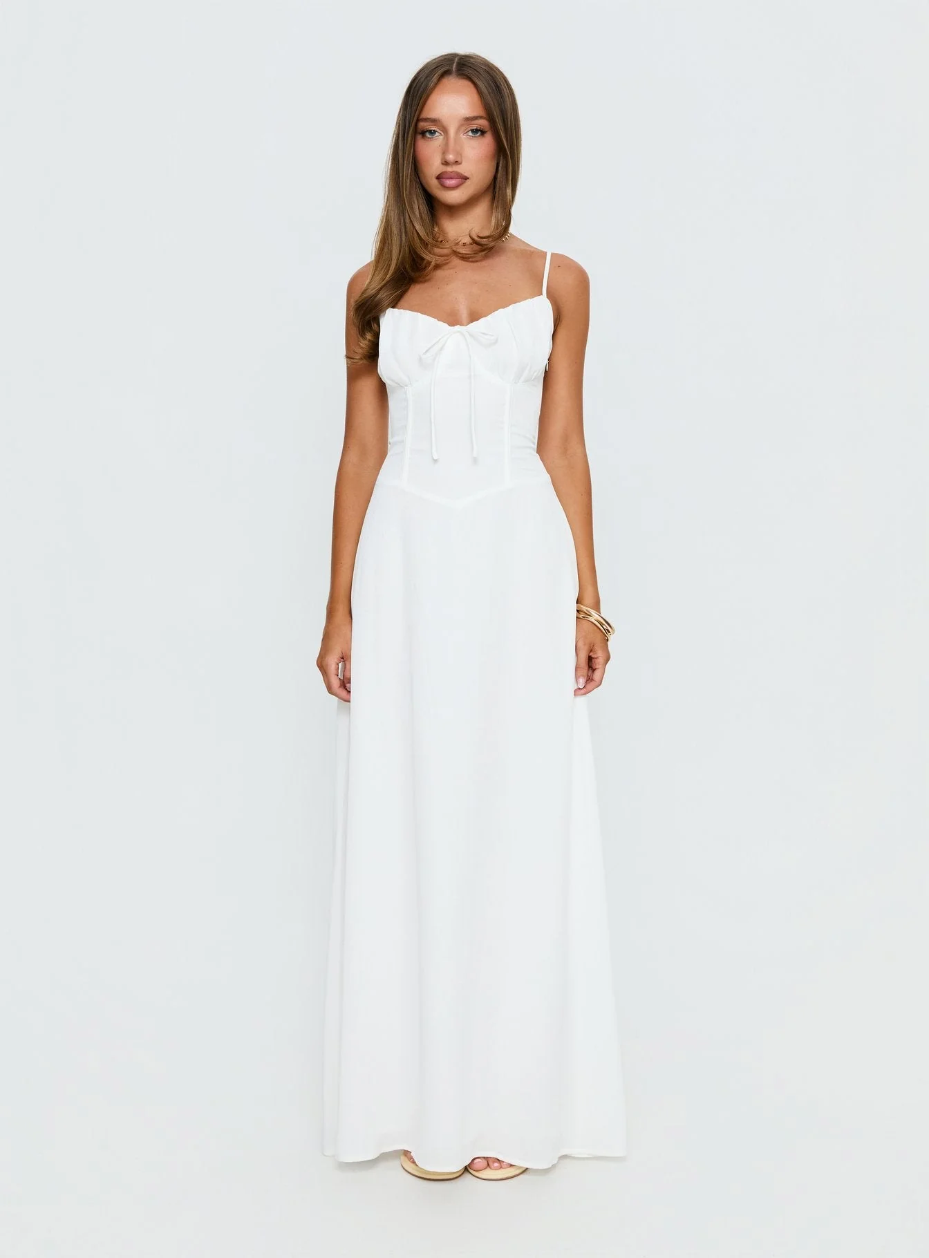 Members Only Maxi Dress White - Image 7