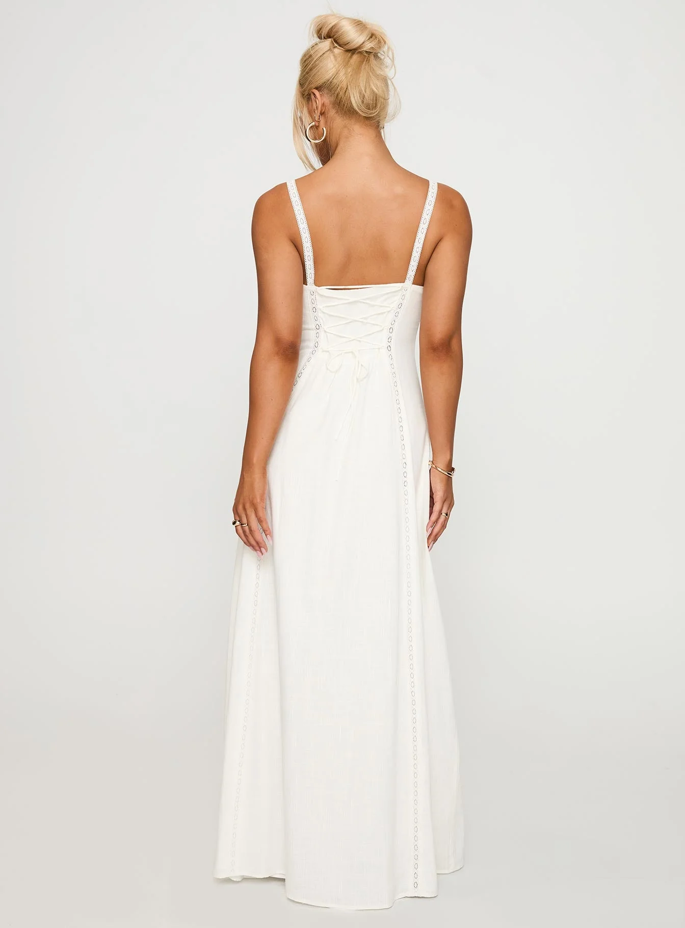 Mercie Maxi Dress White - Image 5