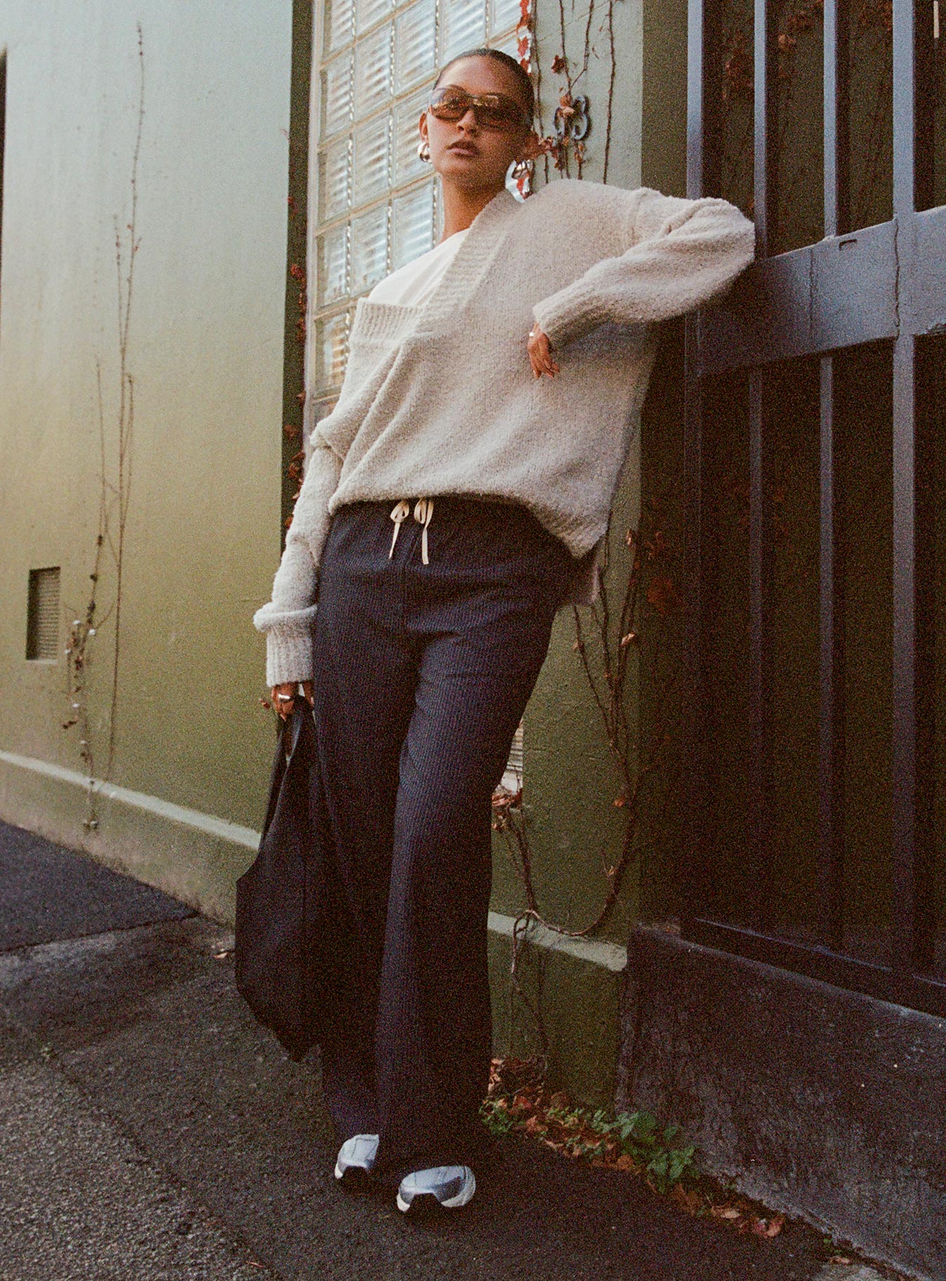 Mich Knit Sweater Beige - Image 3