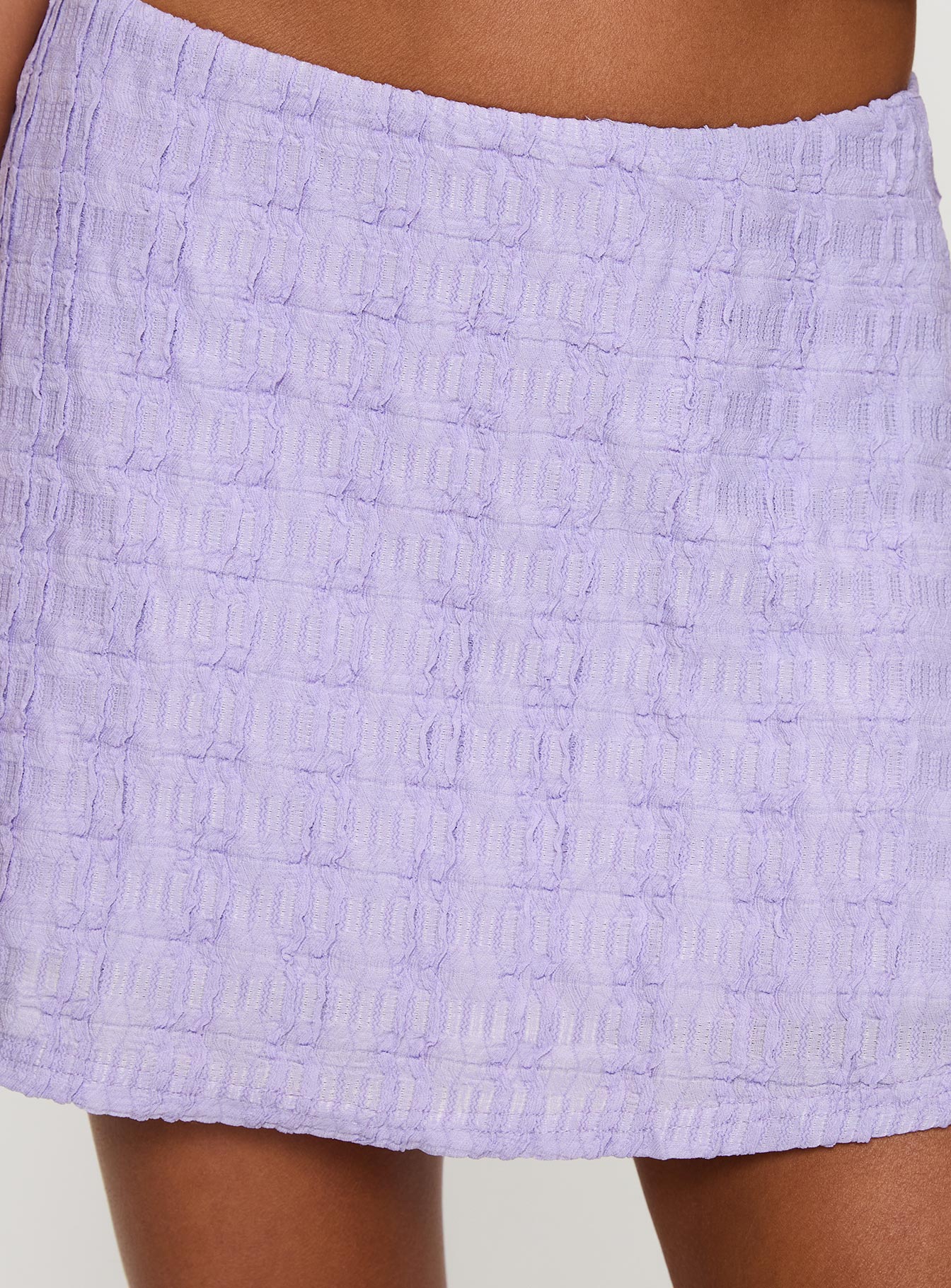 Mirina Mini Skirt Purple - Image 5