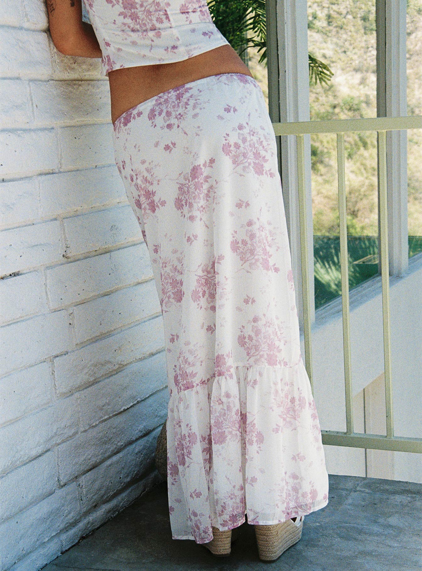 Modern Girl Maxi Skirt Pink - Image 3