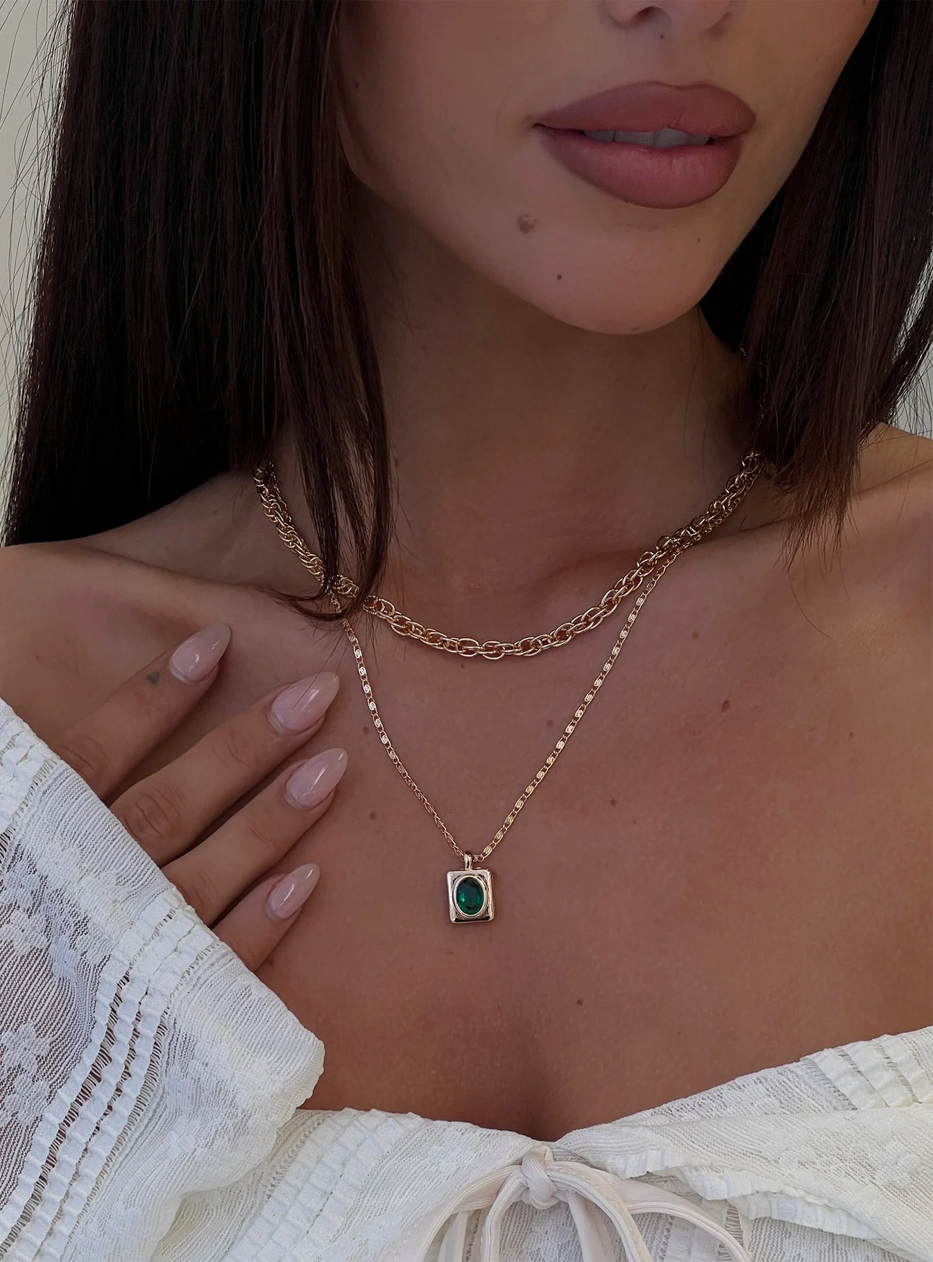 Moldova Necklace Pack Gold