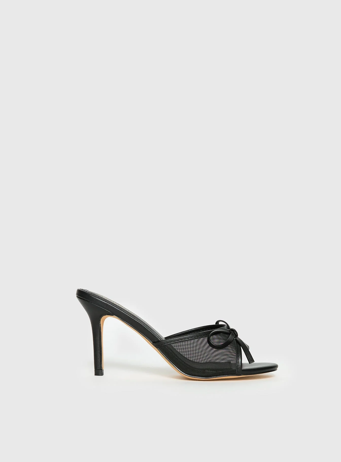 Monroe Heels Black Mesh - Image 6