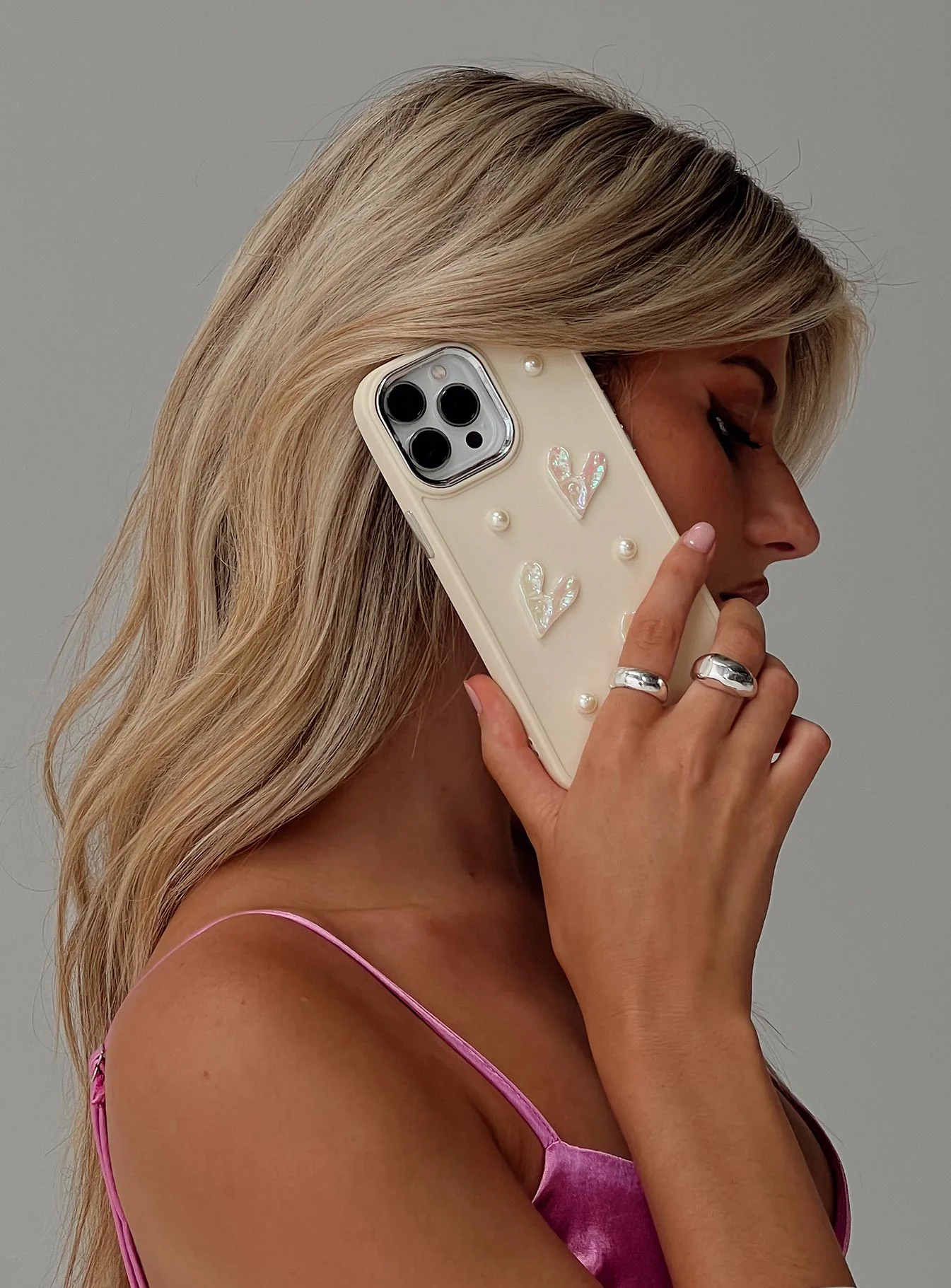 Monsoon iPhone Case White - Image 3