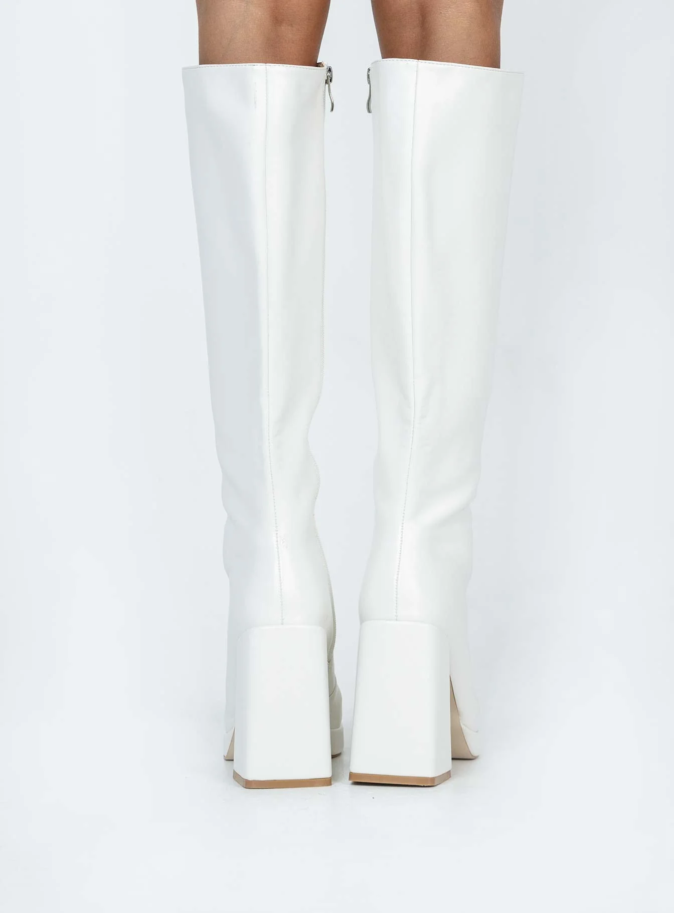 Montgomery Boots Matte White - Image 4