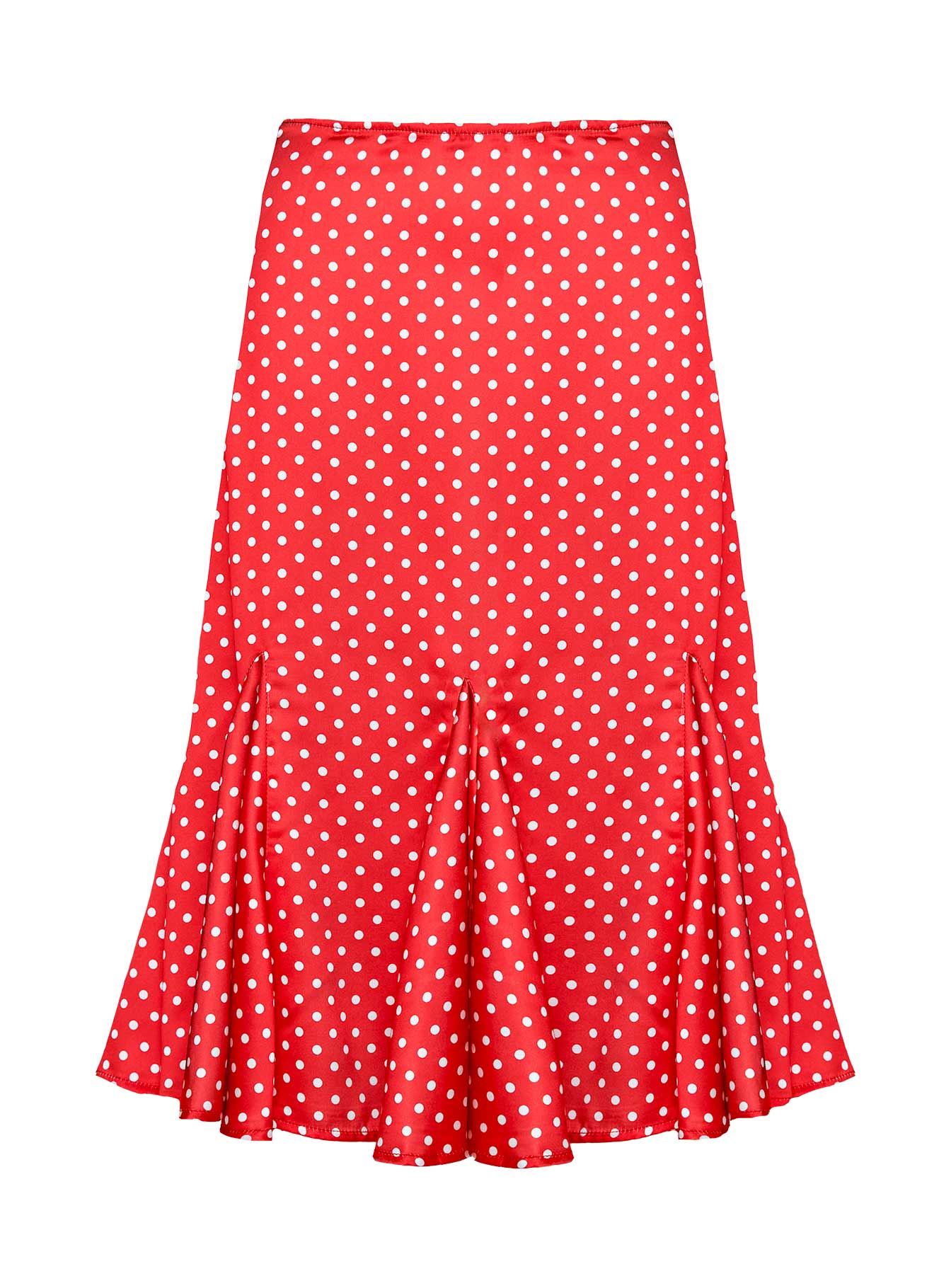 Musemeci Midi Skirt Red - Image 5