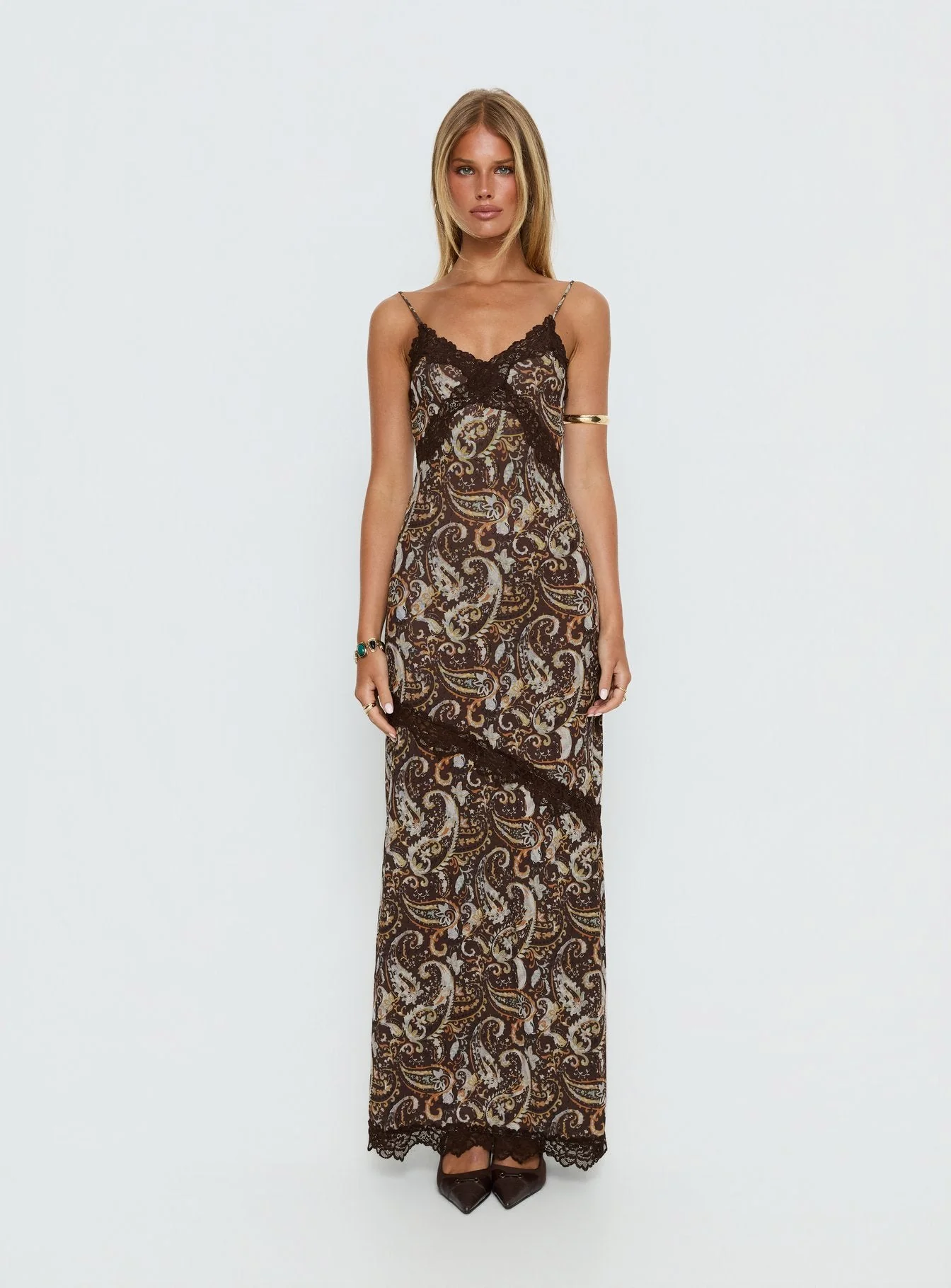 Musico Lace Maxi Dress Paisley - Image 7