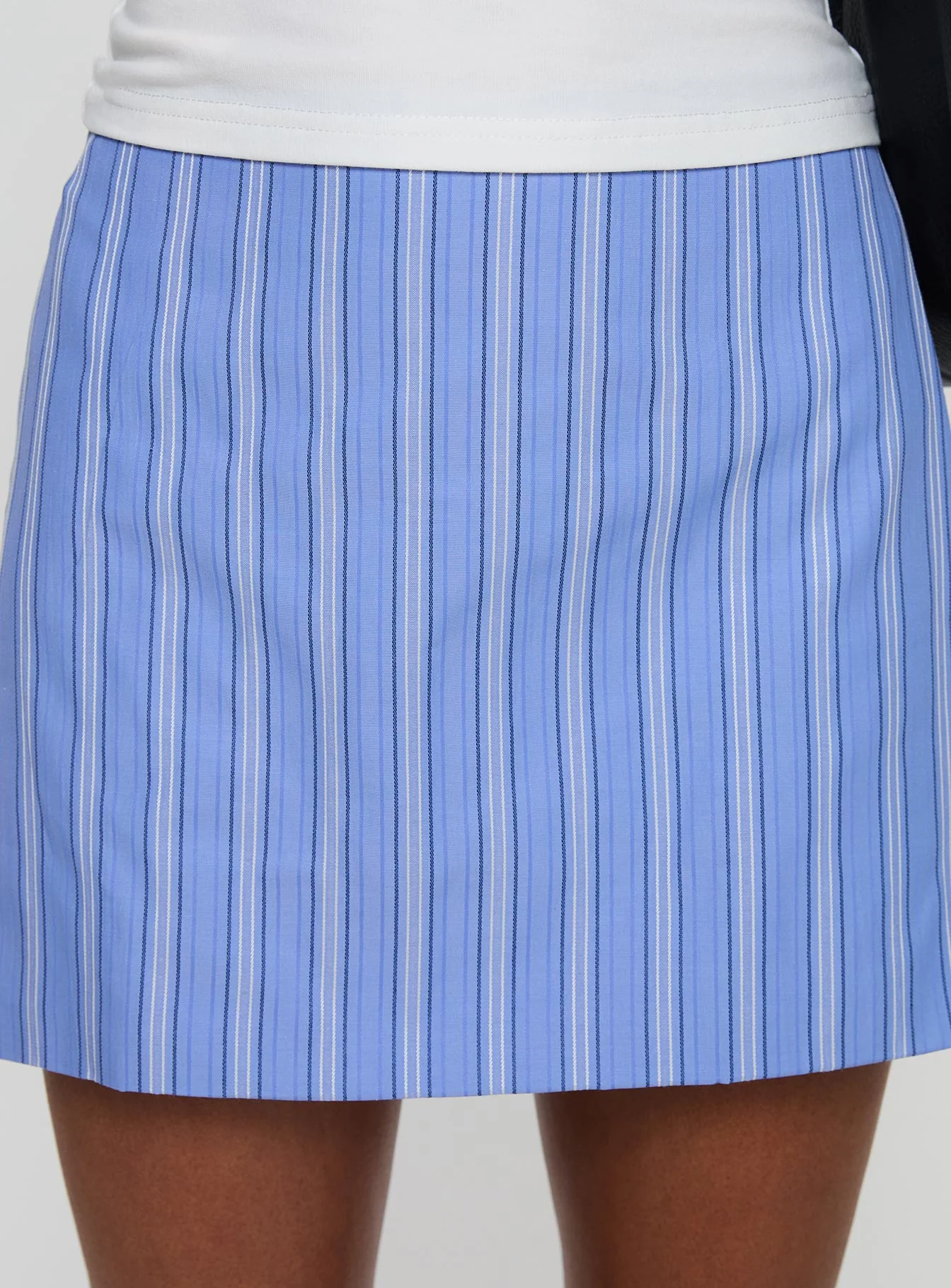 My Very Best Mini Skirt Blue Pinstripe - Image 5