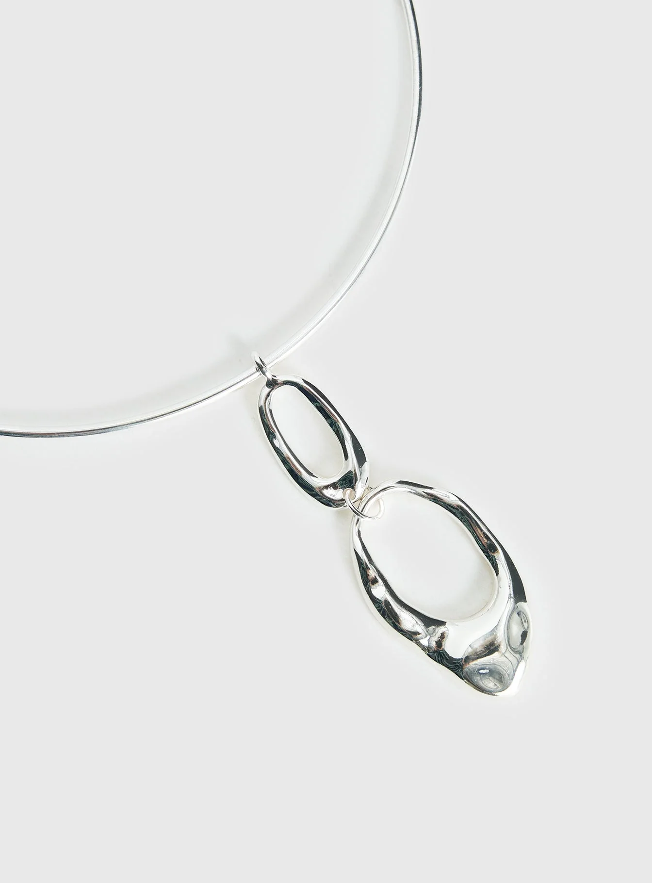 Myler Pendant Necklace Silver - Image 3