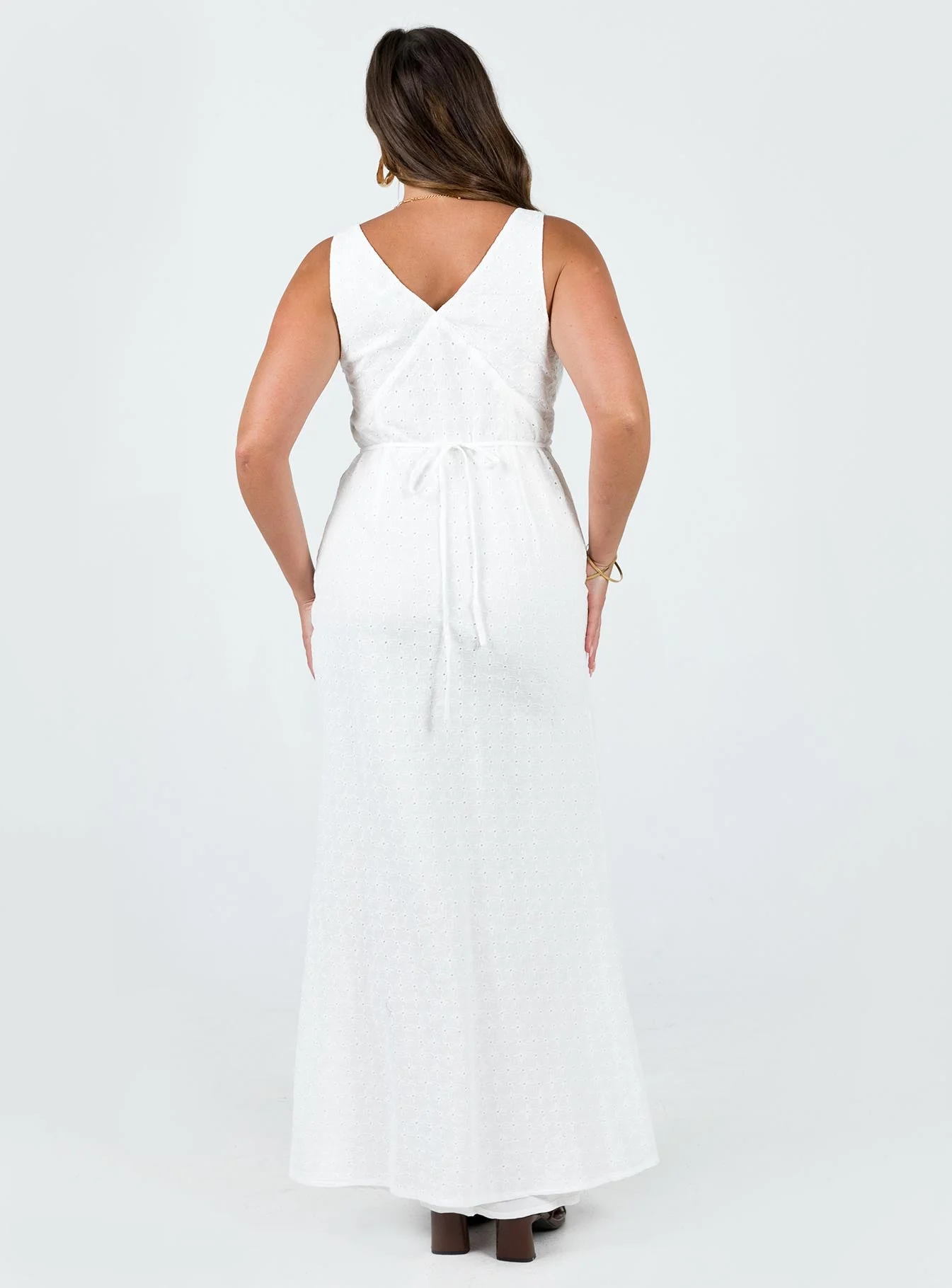 Nellie Maxi Dress White - Image 5