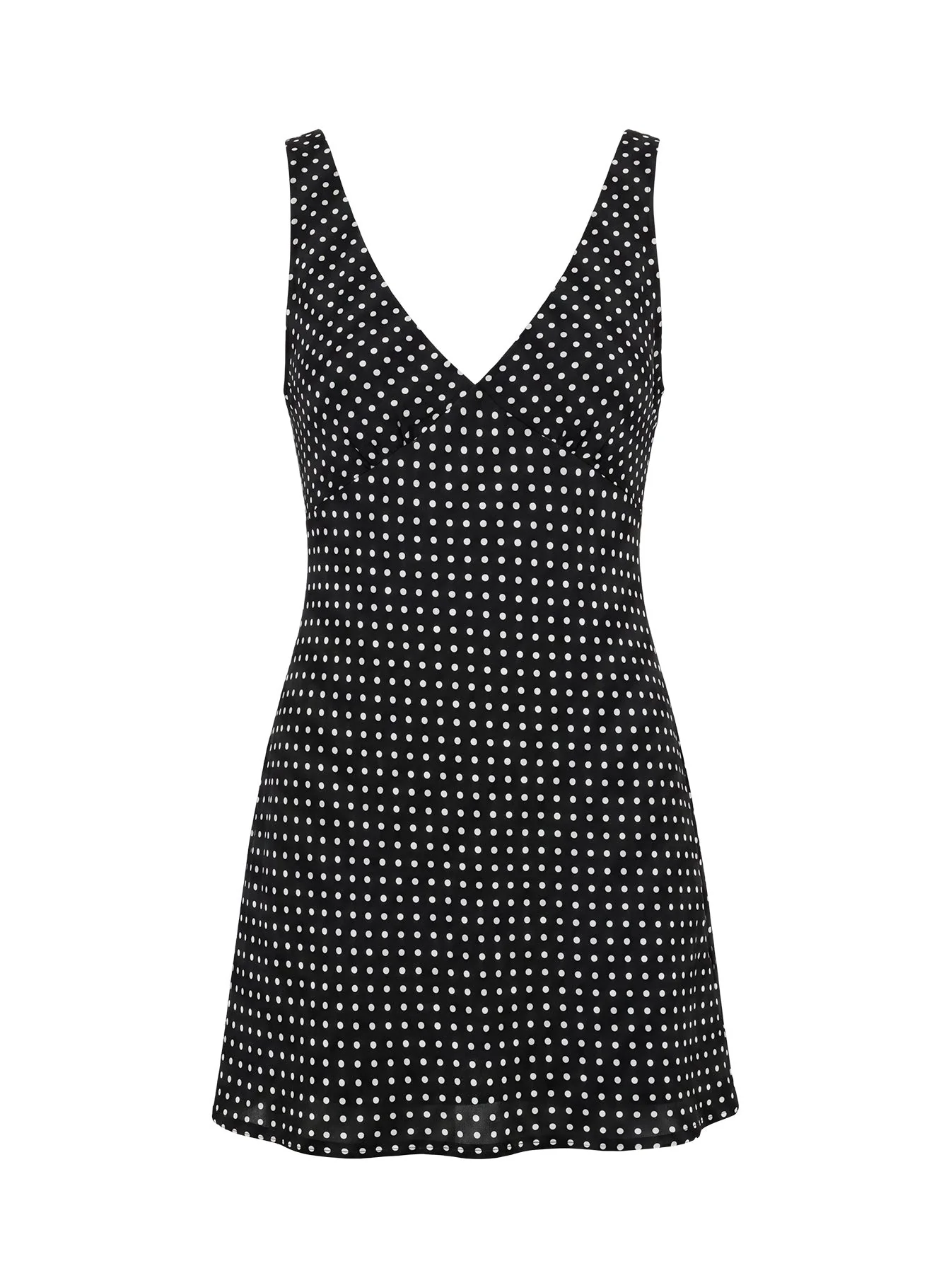 Nellie Mini Dress Black Polka Dot - Image 13
