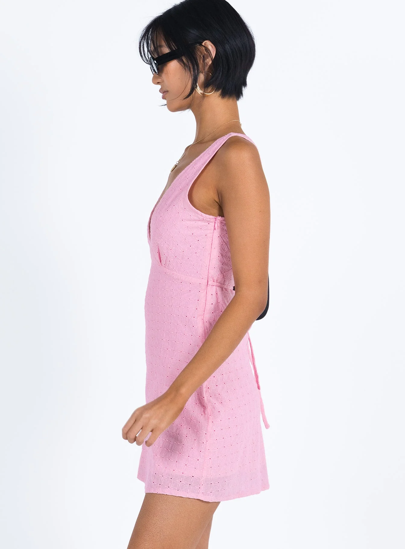 Nellie Mini Dress Orchid Pink - Image 4