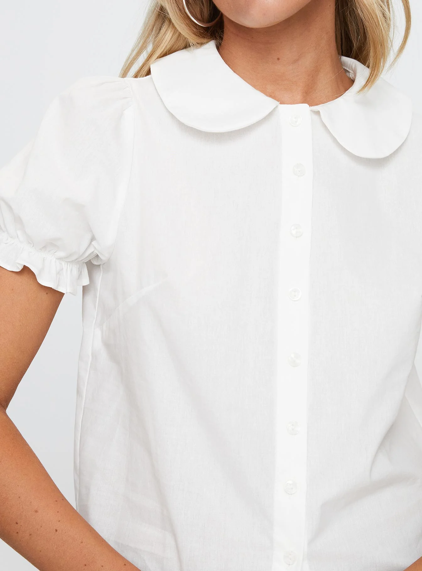 Neverland Blouse Top White - Image 6
