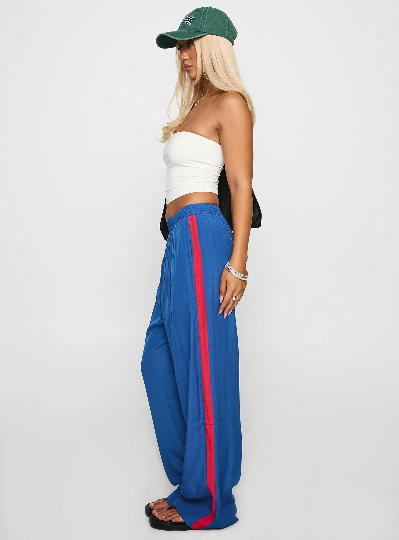 No Doubts Track Pant Blue - Image 4