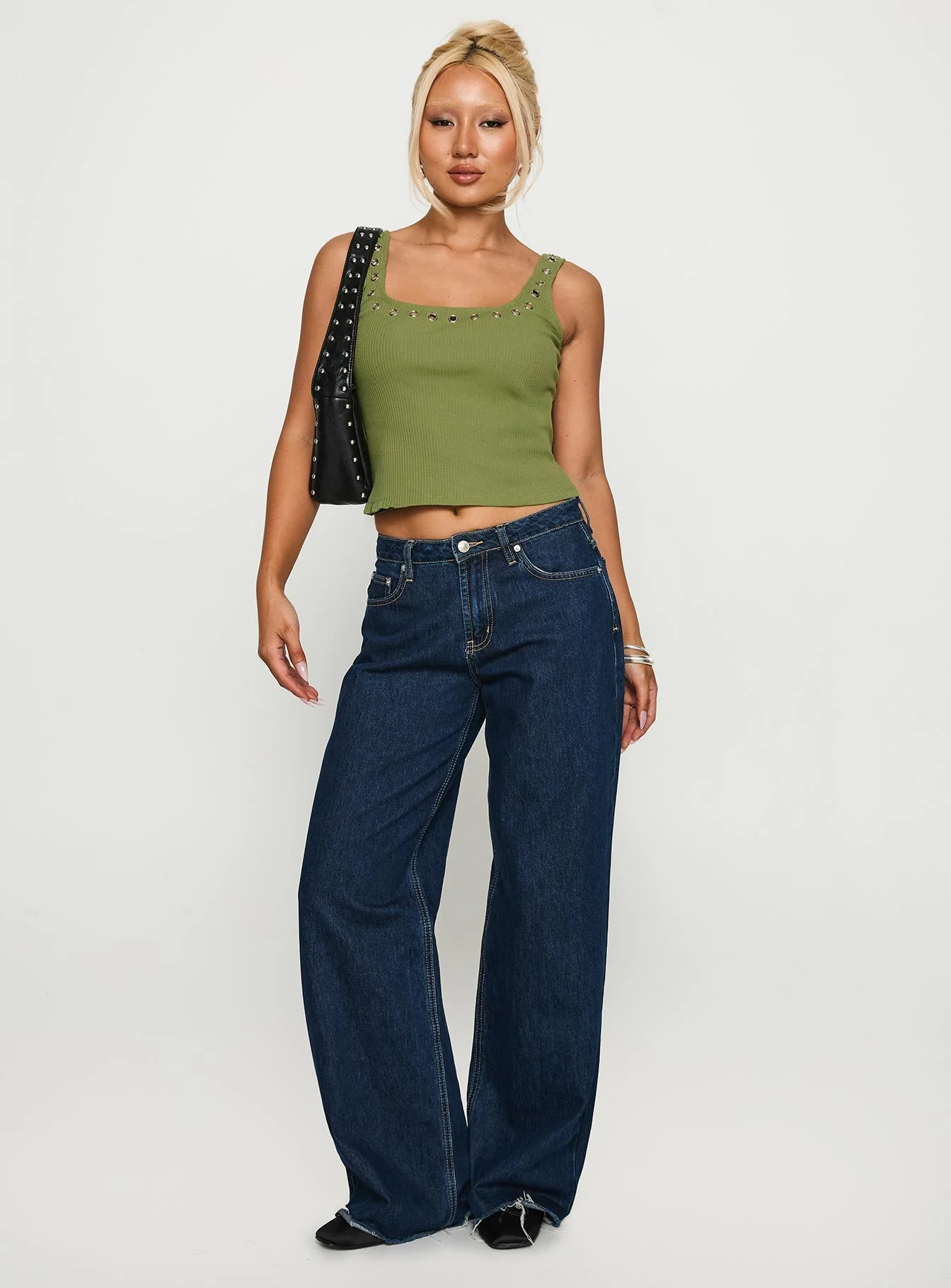 Nobody Like You Top Khaki - Image 3