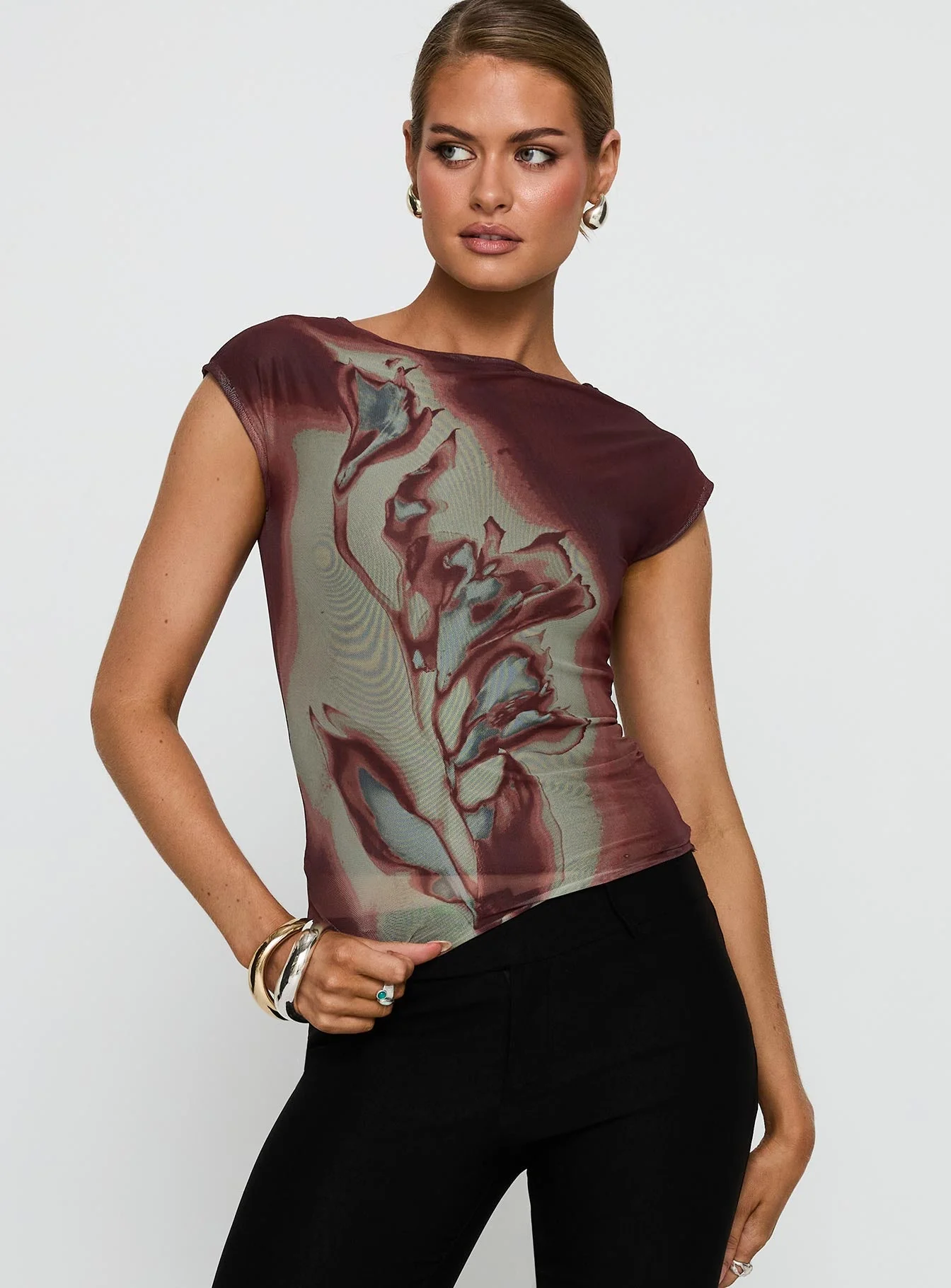 Nova Top Brown - Image 2
