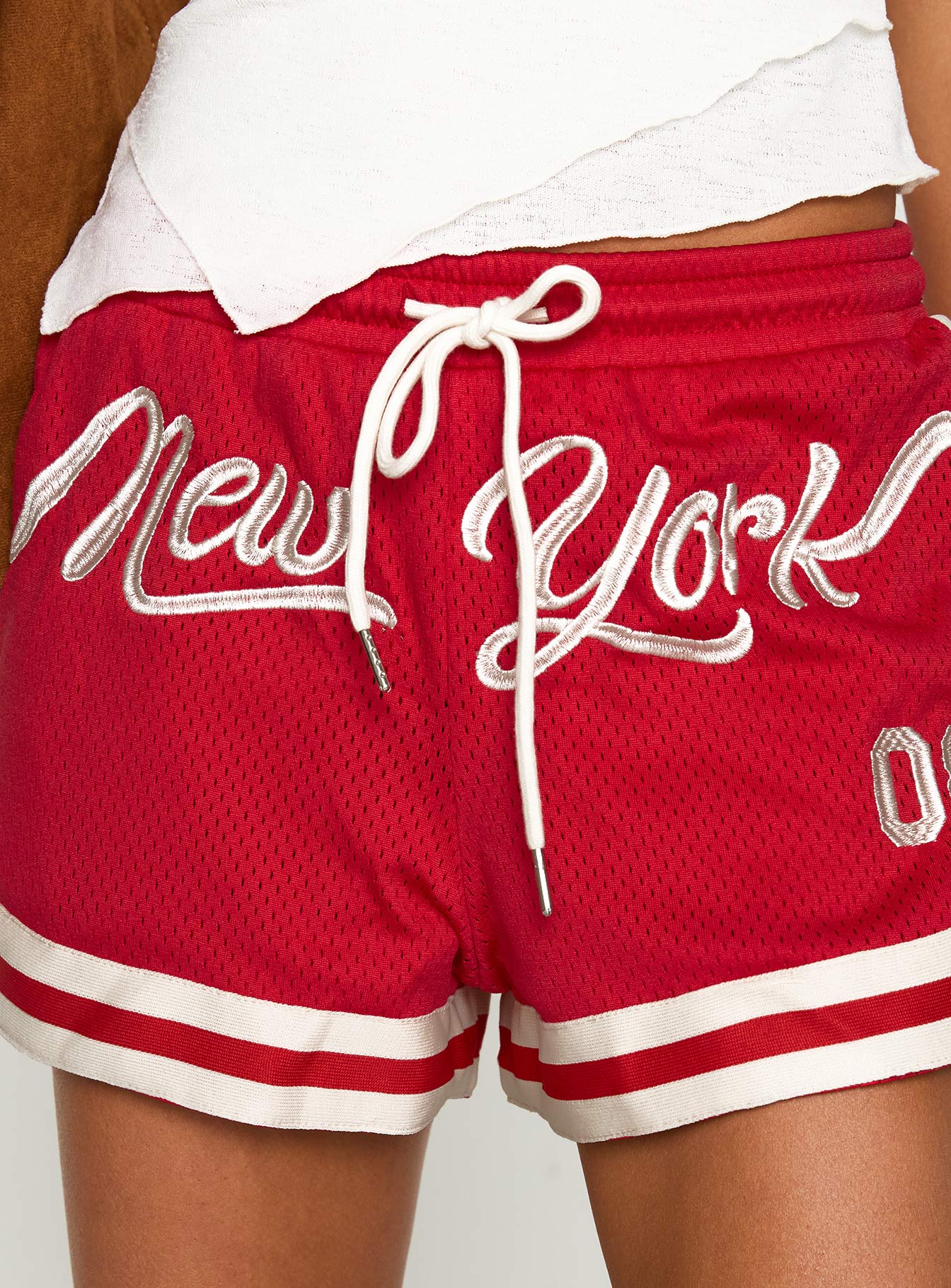 Ny Trackstar Shorts Red - Image 6