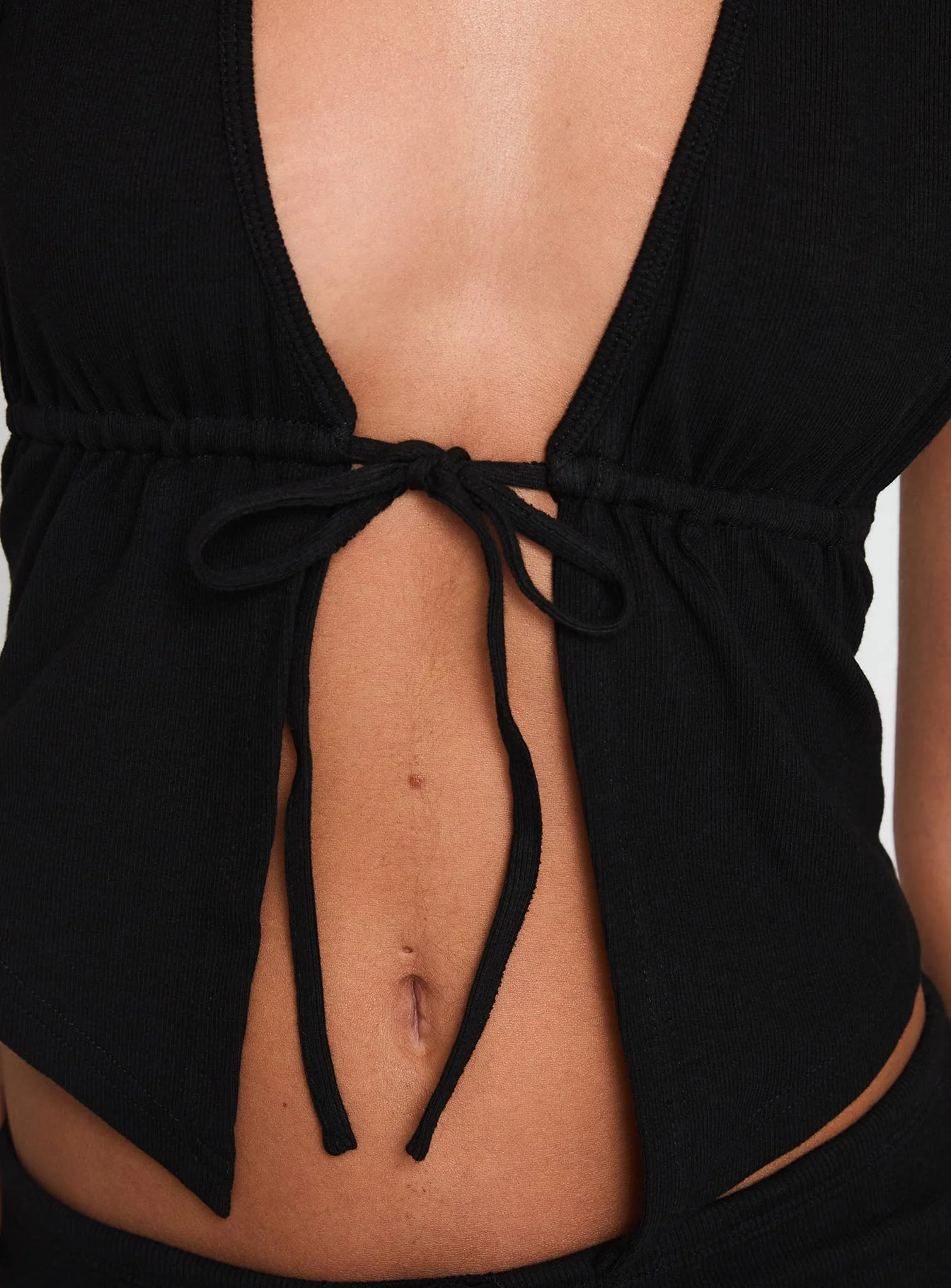 Obviously Halter Top Black - Image 6