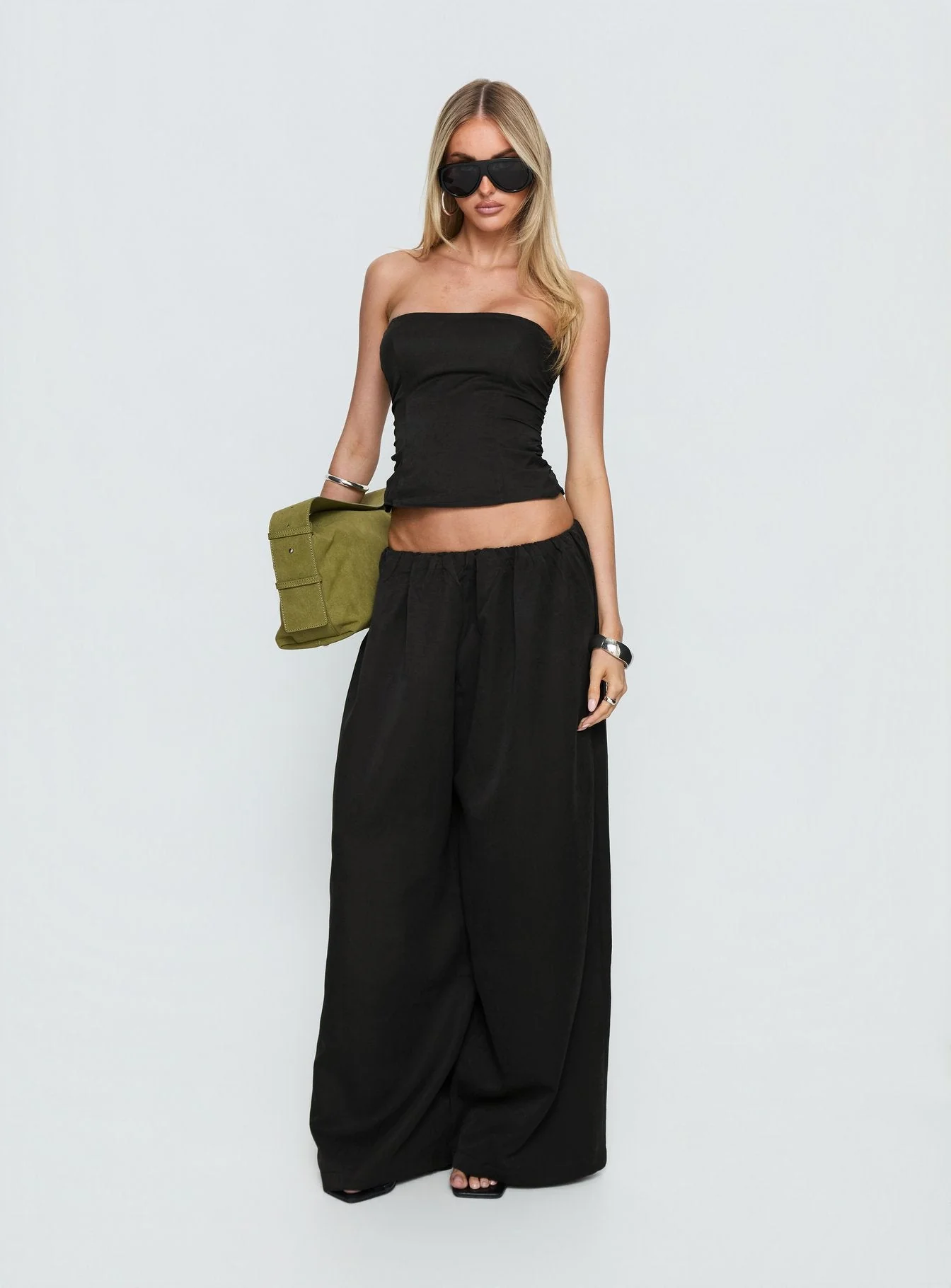 Odara Strapless Top Black - Image 3