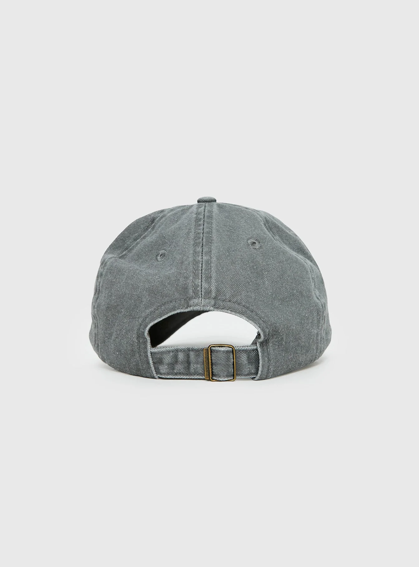 Off Duty Distressed Cap Grey / Yellow - Image 4