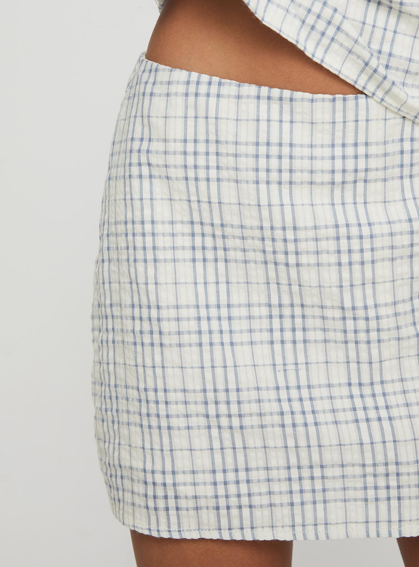 Olivine Skort Blue / White Check - Image 6